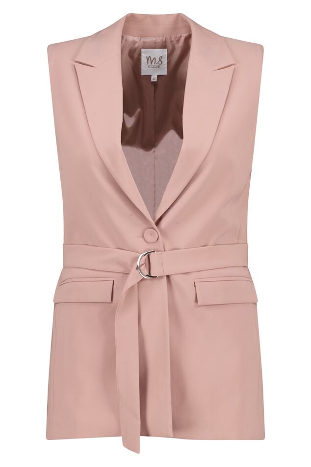 Gilet met ceintuur image number 1