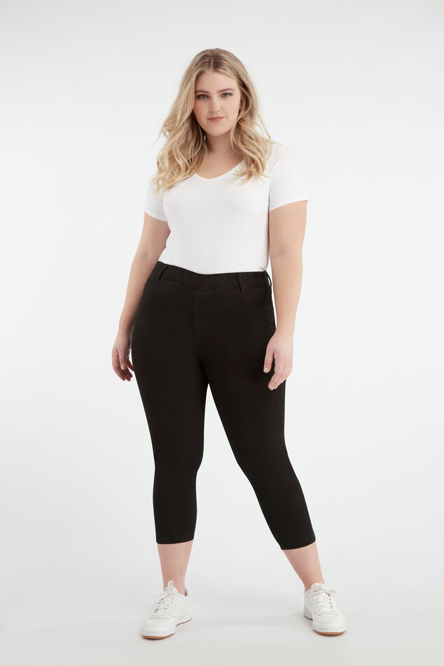 Slim fit 7/8 tregging POPPY image number 0