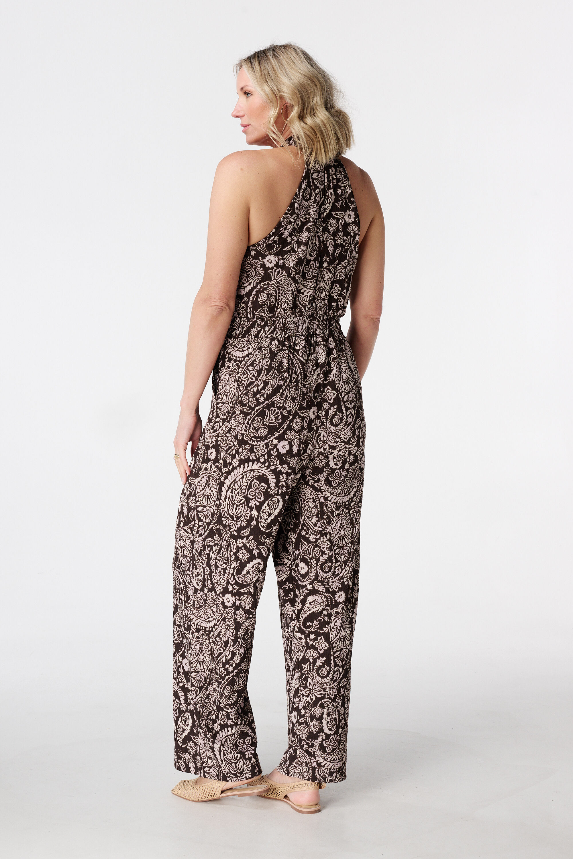 Jumpsuit met haltertop image number 3