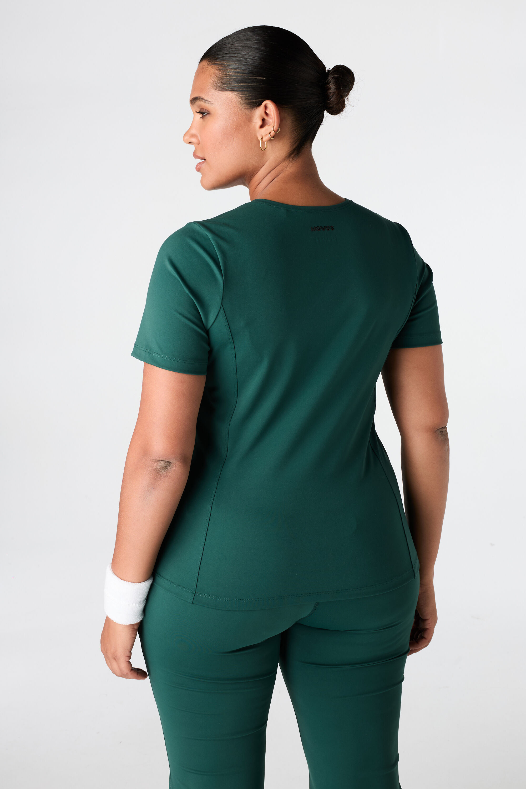 Sport top met rits image number 2