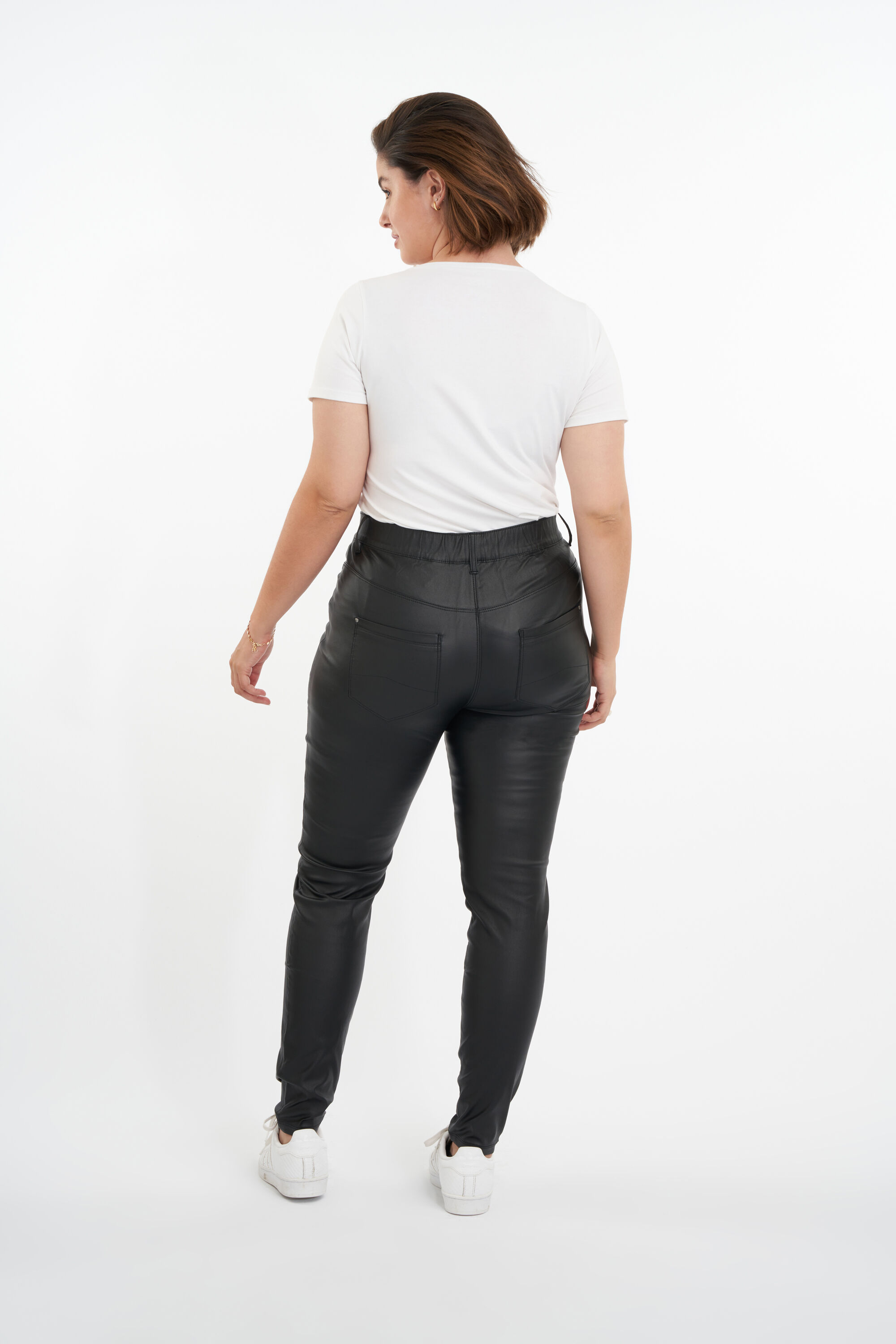 Slim fit tregging POPPY image number 3