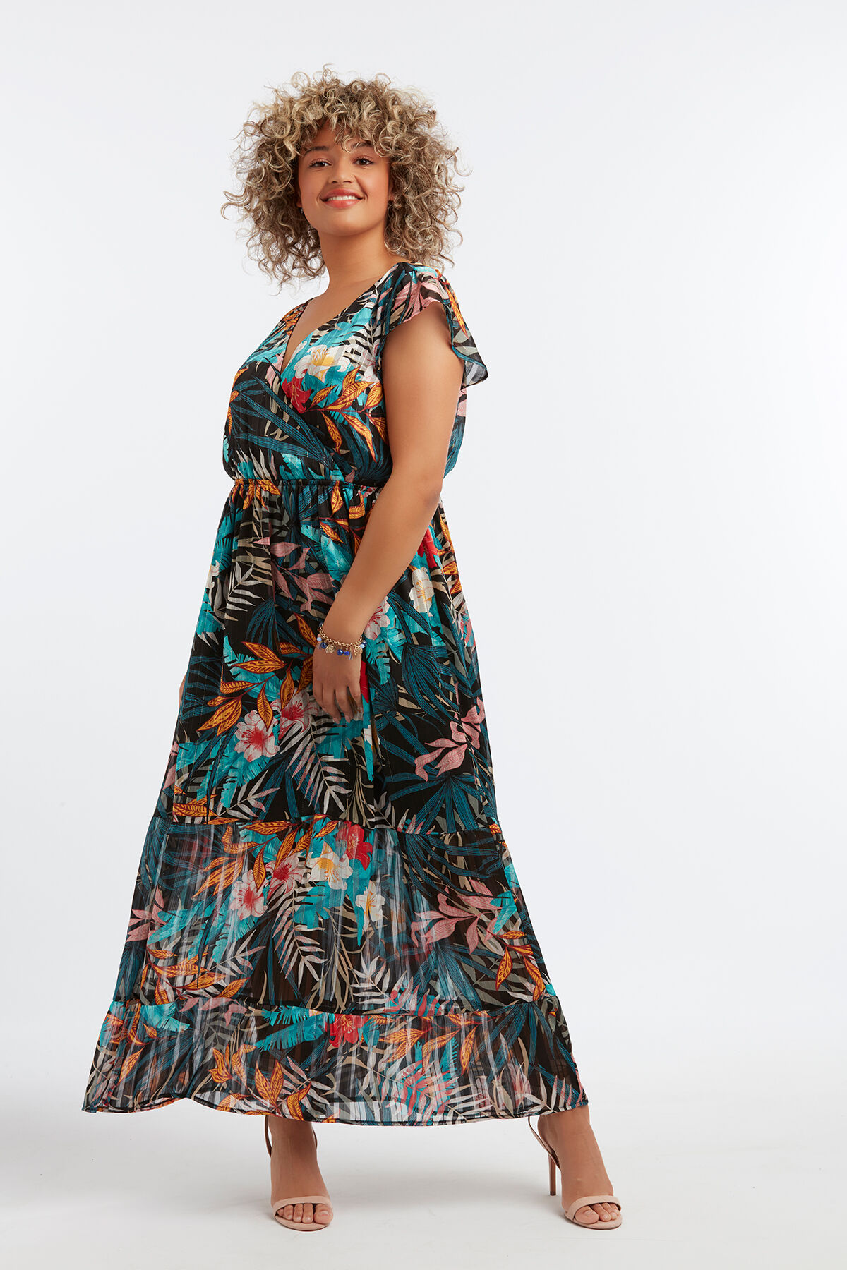 Jurk met overslag   image number 3