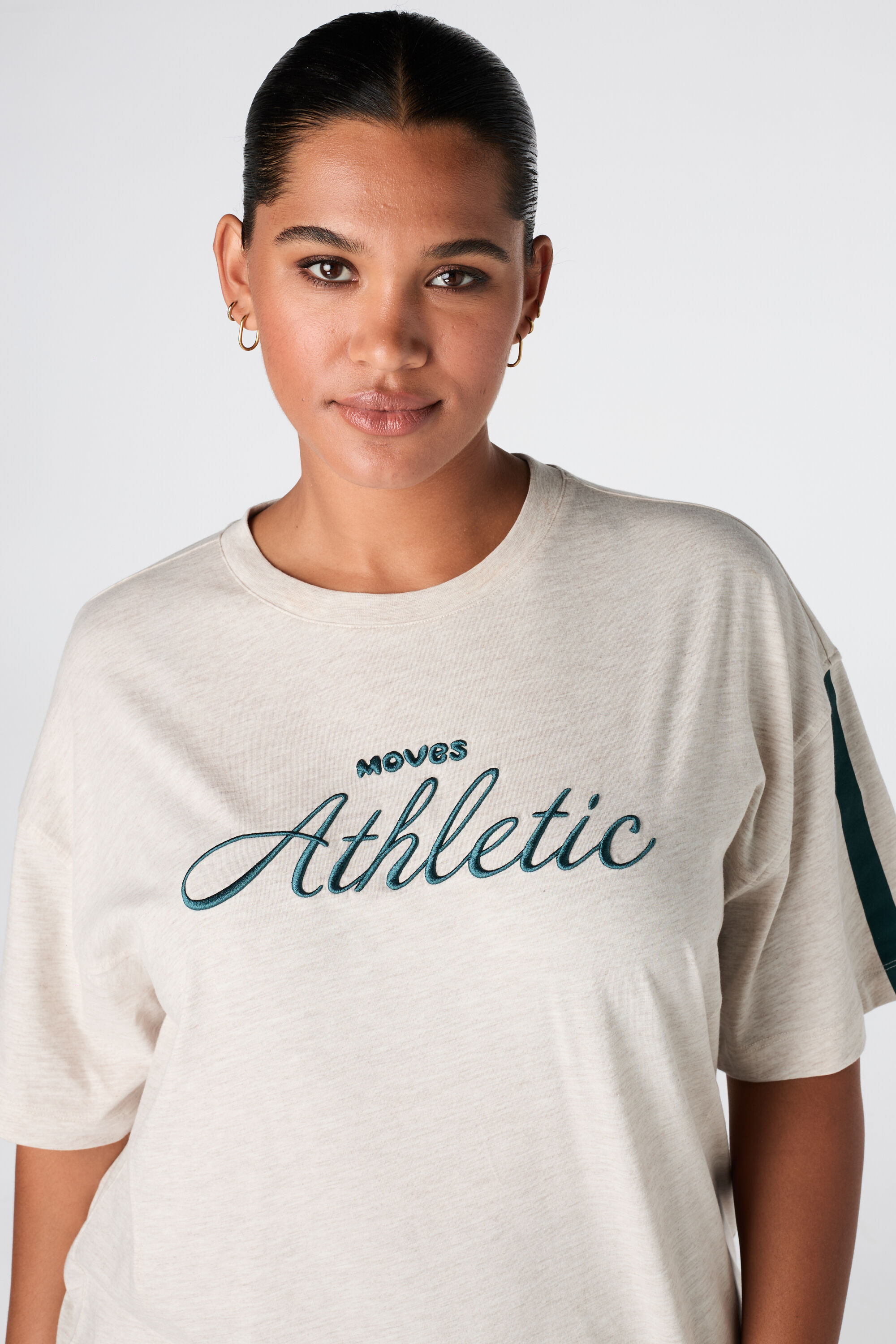 T-shirt met sportieve print image number 4