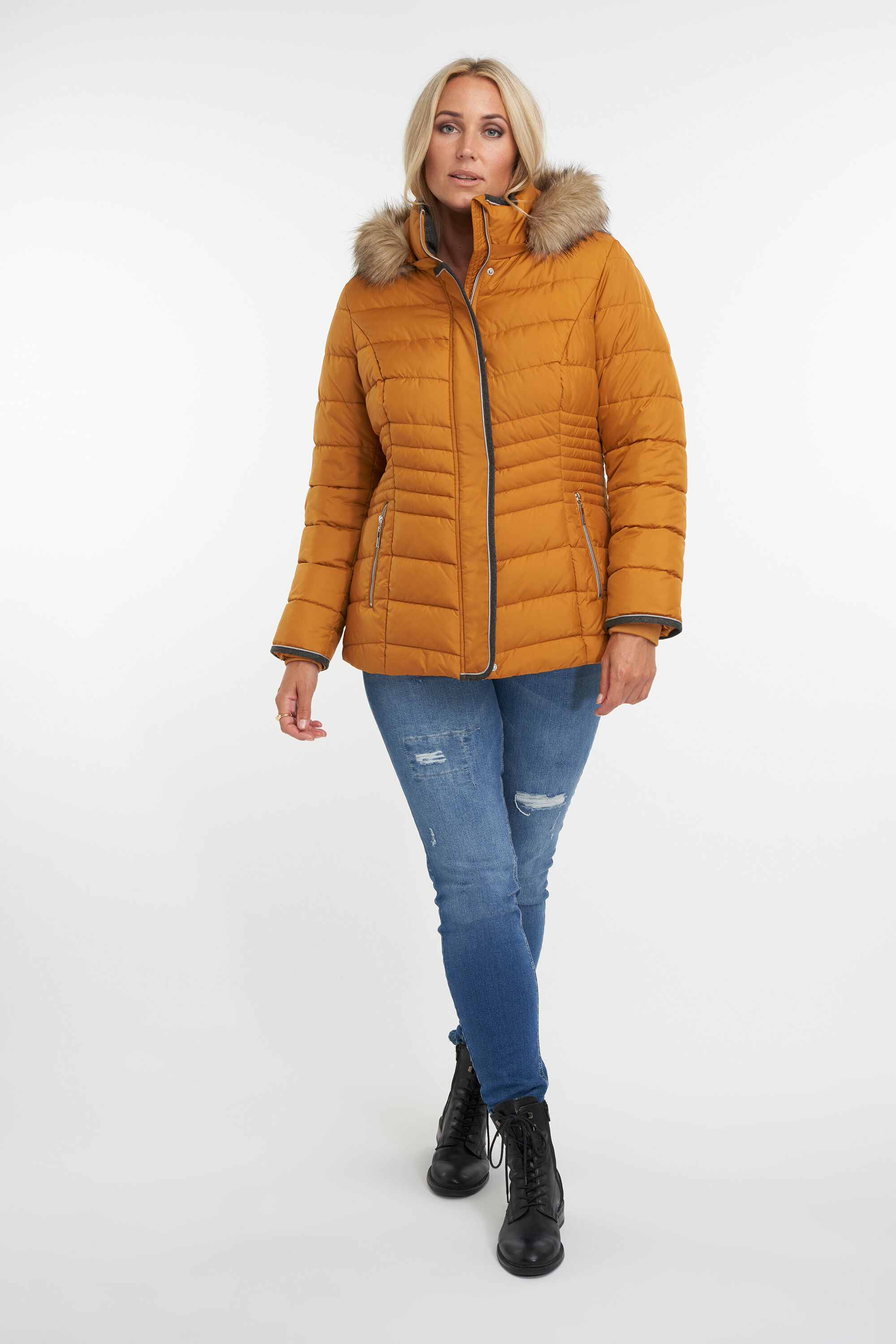 Gewatteerde jas  image number 5