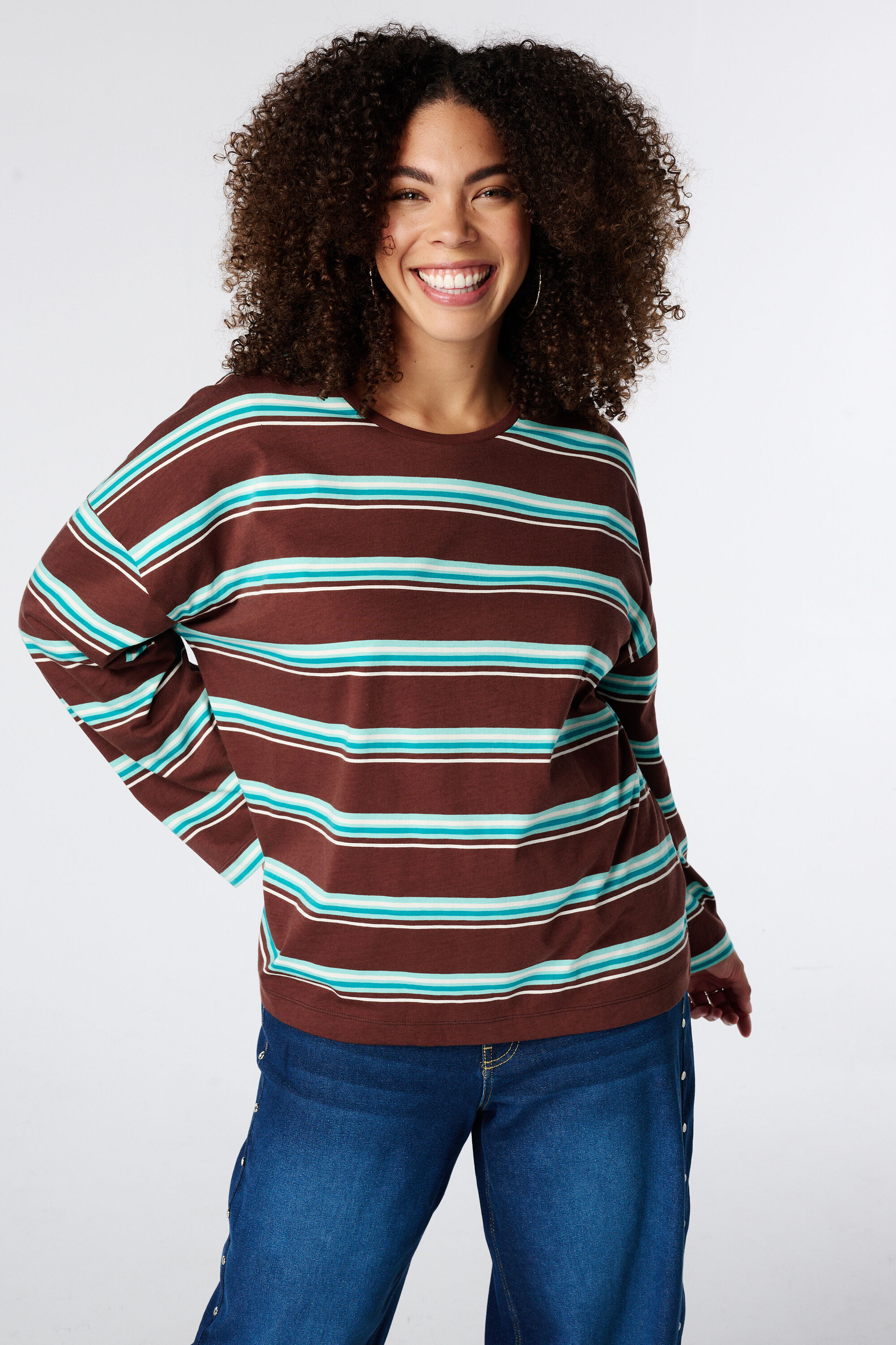 Gestreepte longsleeve