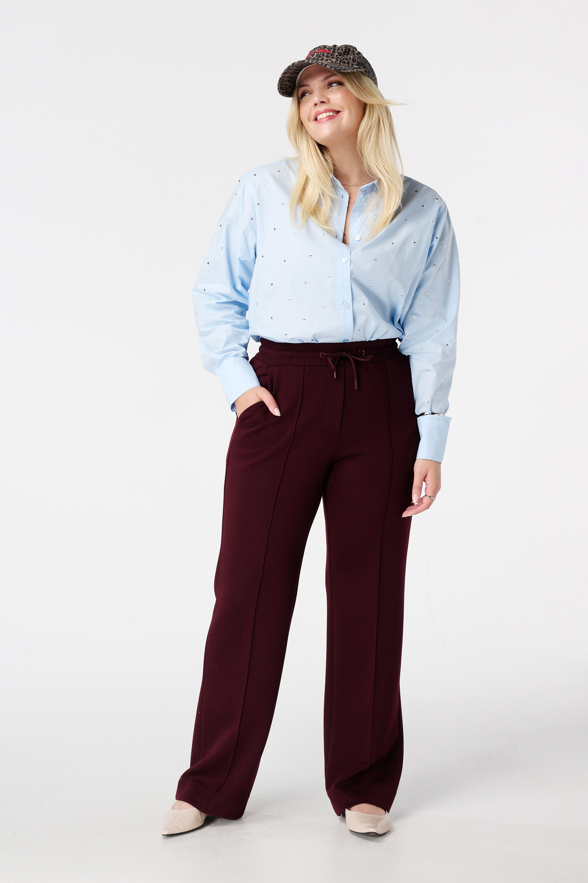 Blouse met studs image number 5