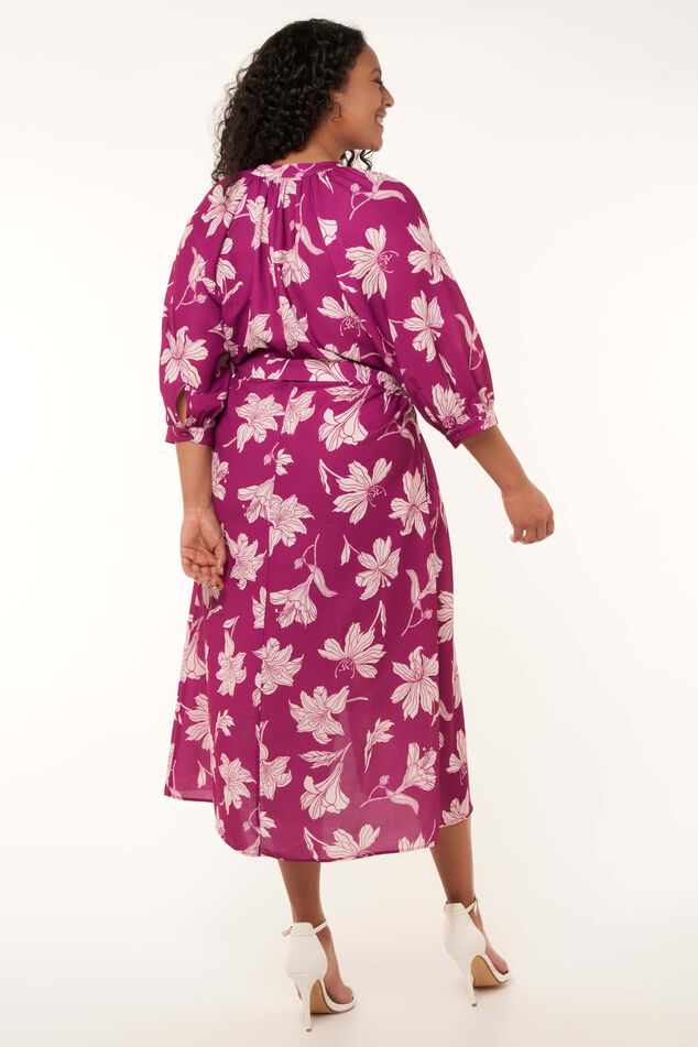 Jurk met print image number 4