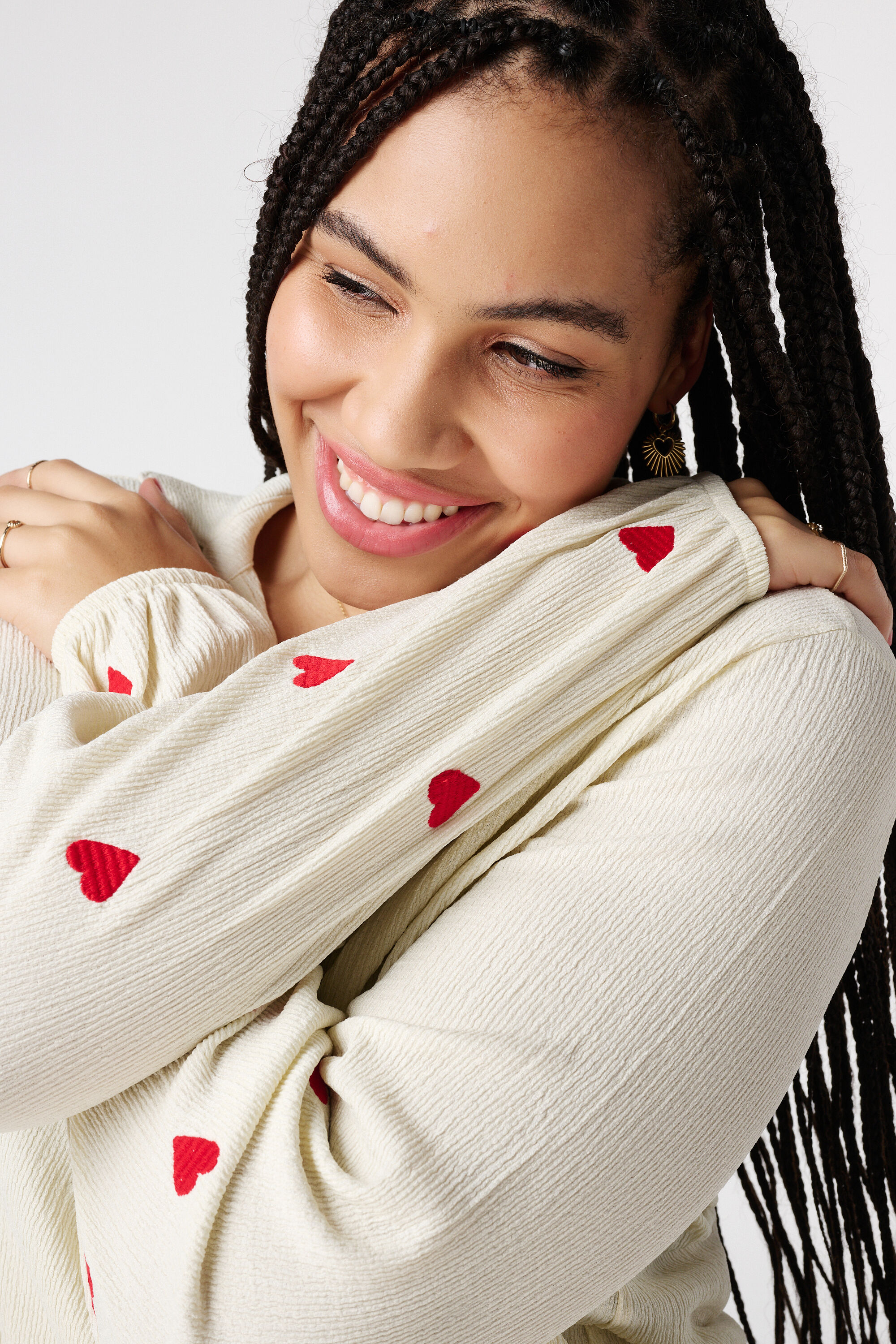 Top met hartjes image number 4