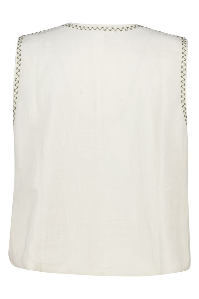 Gilet met borduursels  image number 2