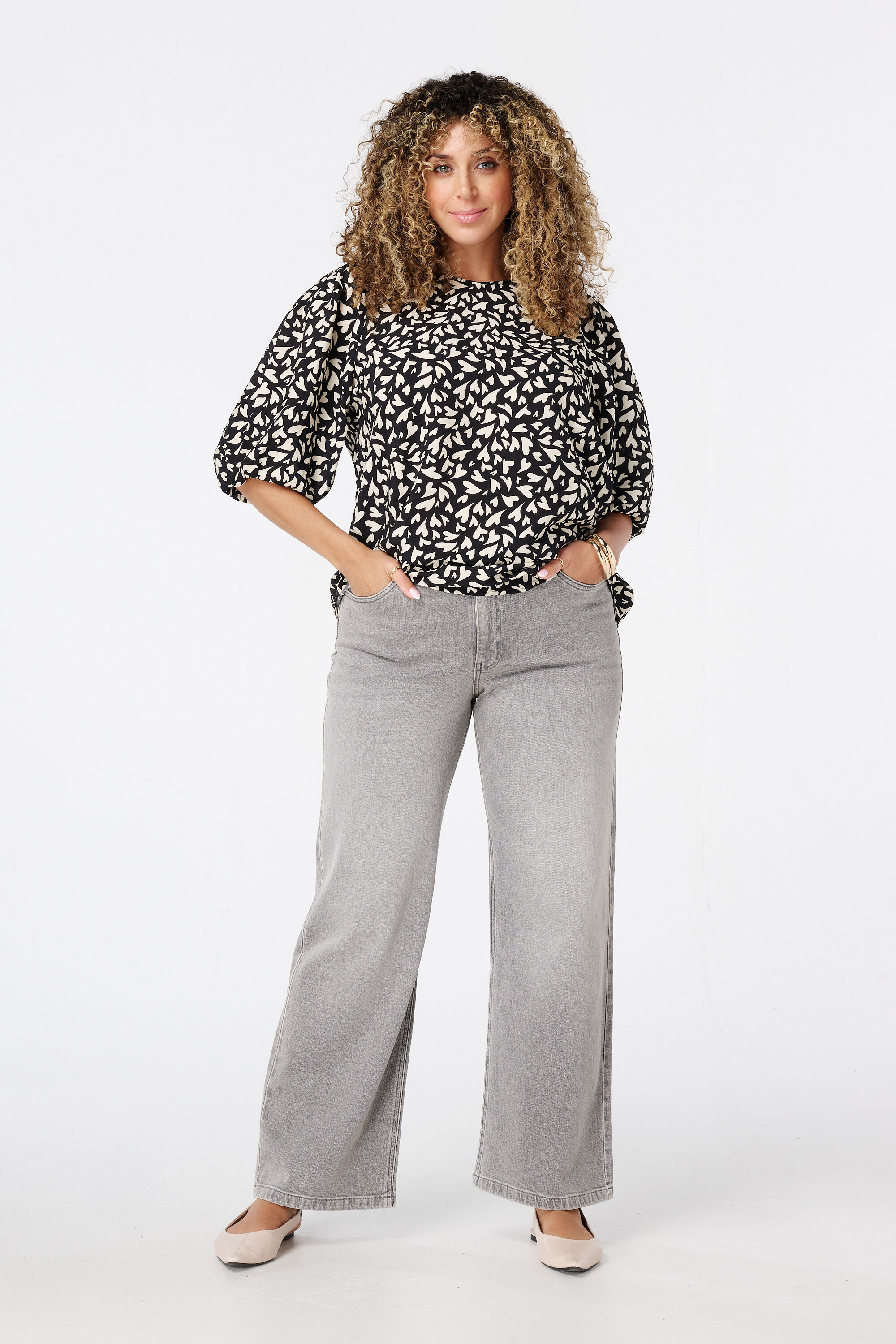 Blouse met print image number 5