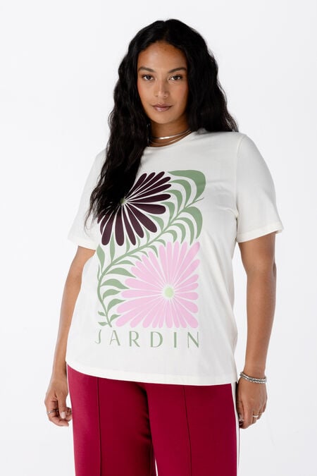 T-shirt met print T-shirt met print