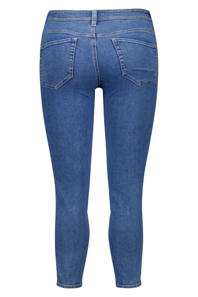 Cropped slim leg jeans image number 2