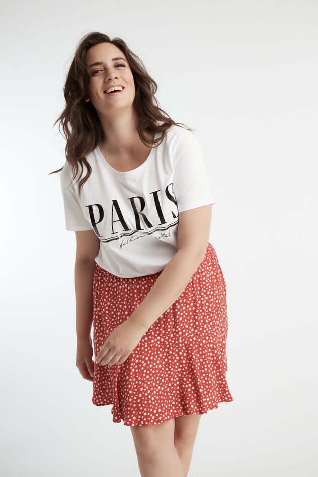 Skort met strik ceintuur image number 5