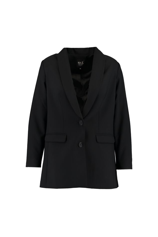 Lange blazer met Polygiene image number 1