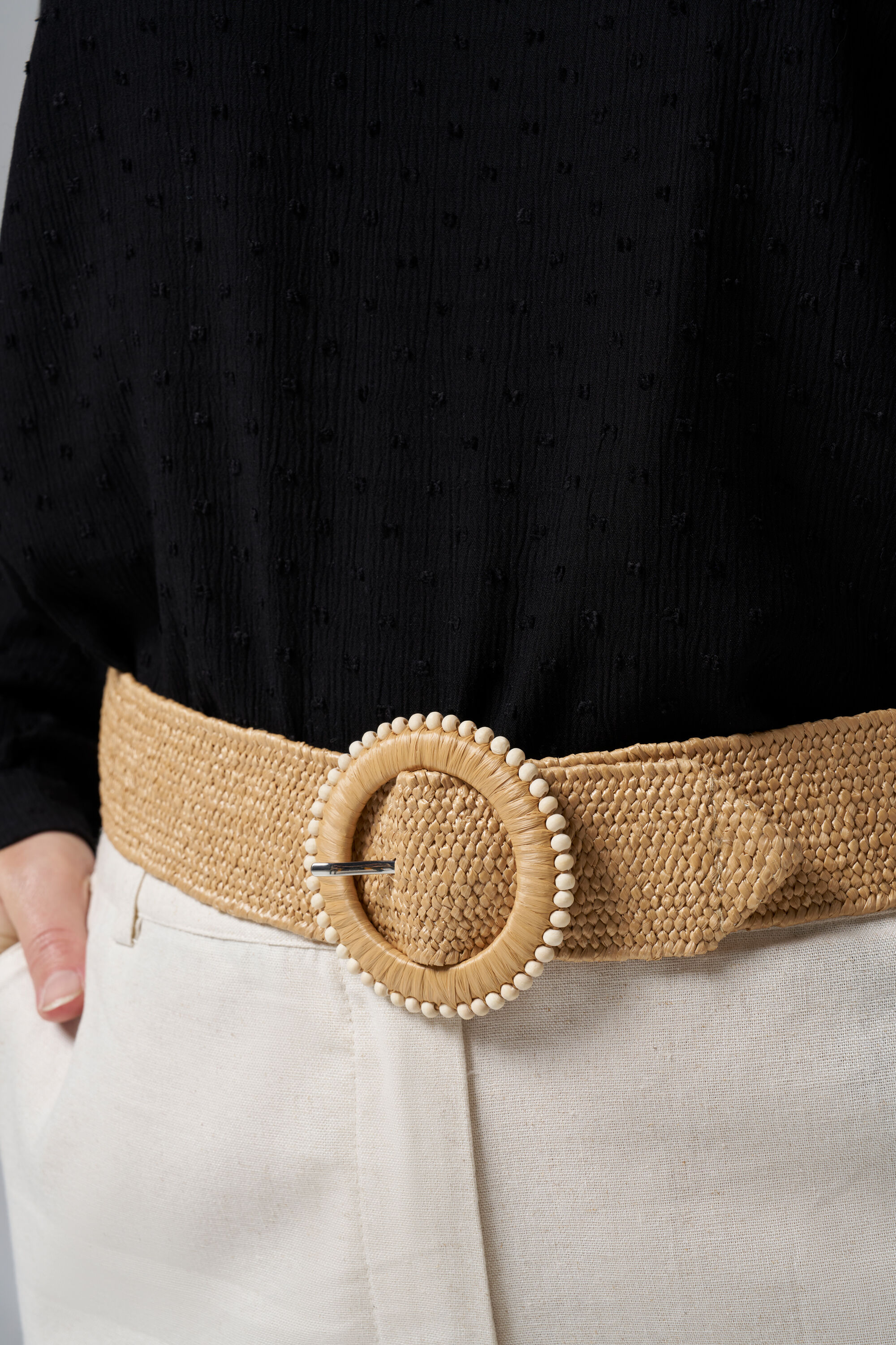 Riem met raffia image number 2
