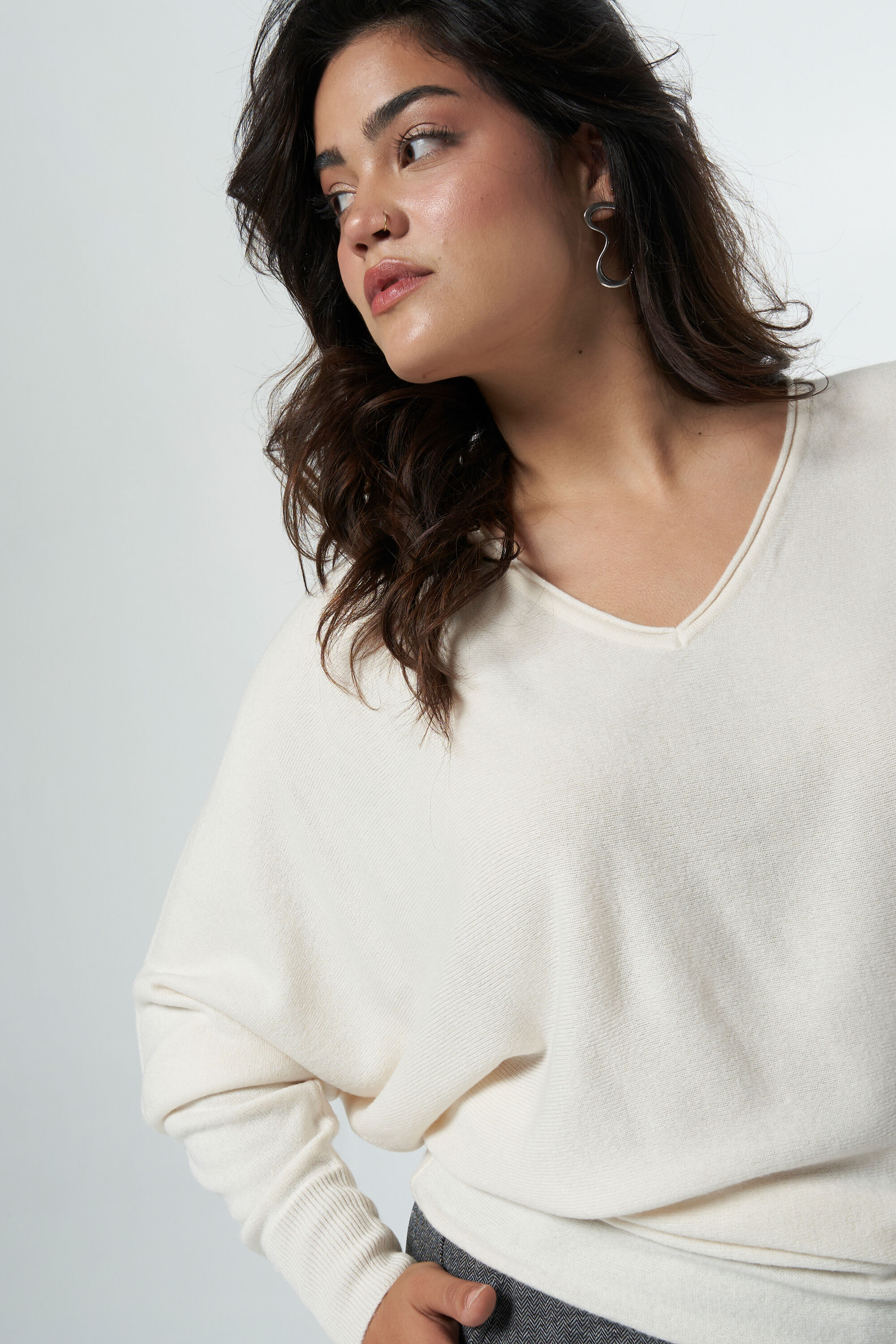 Trui met vleermuismouwen image number 4