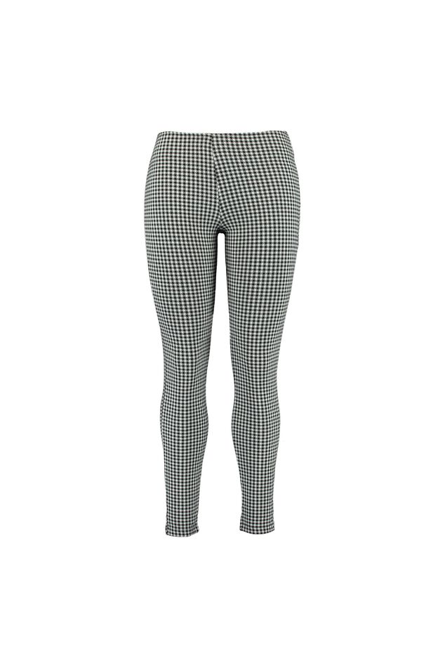 Geruite legging image number 1