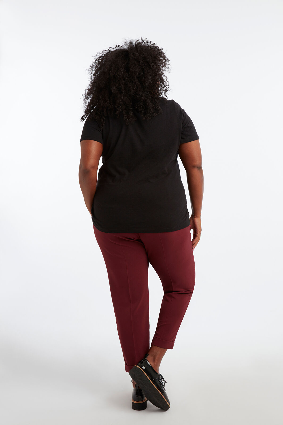 T-shirt met tekstopdruk image number 3