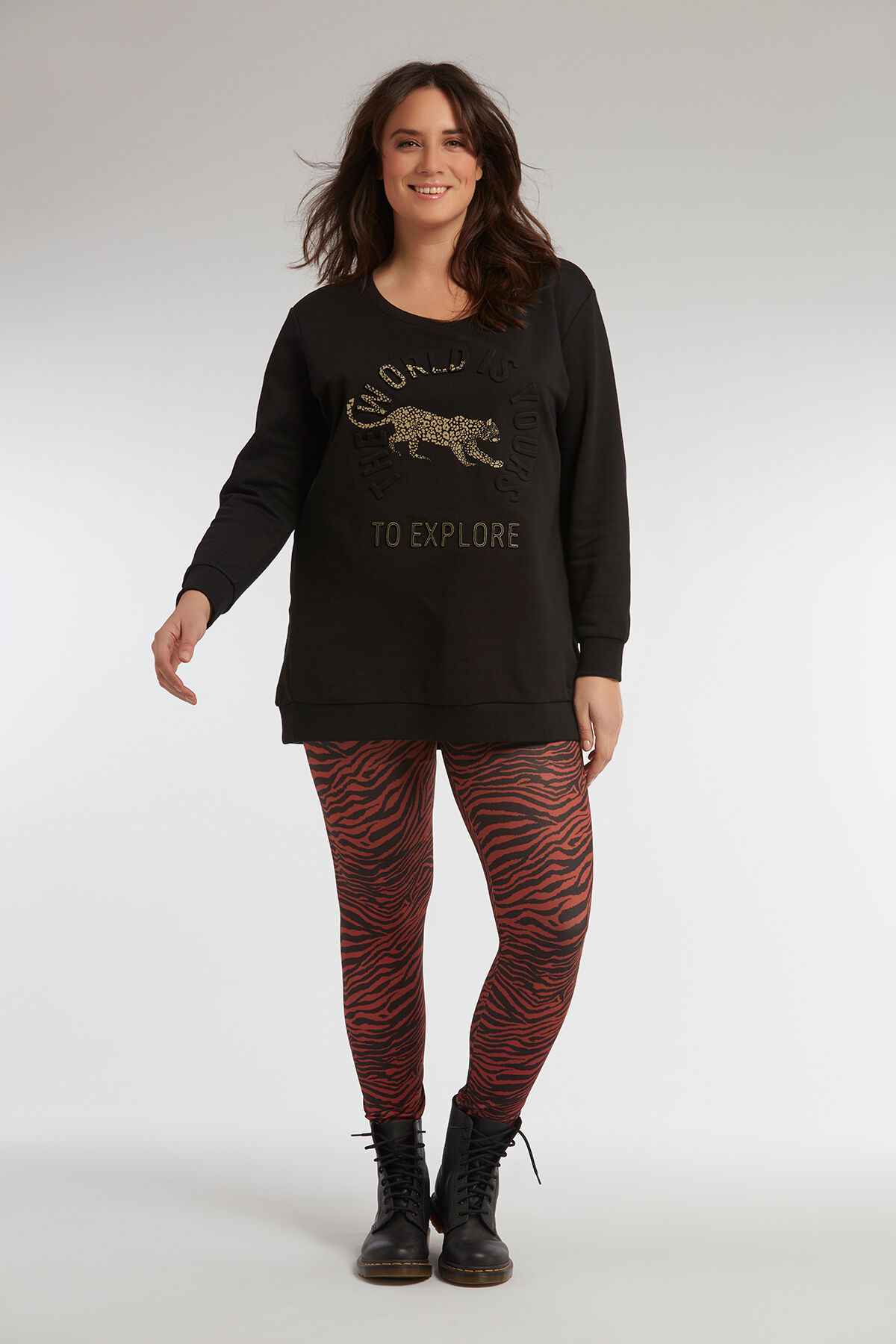 Legging met dierenprint image number 4