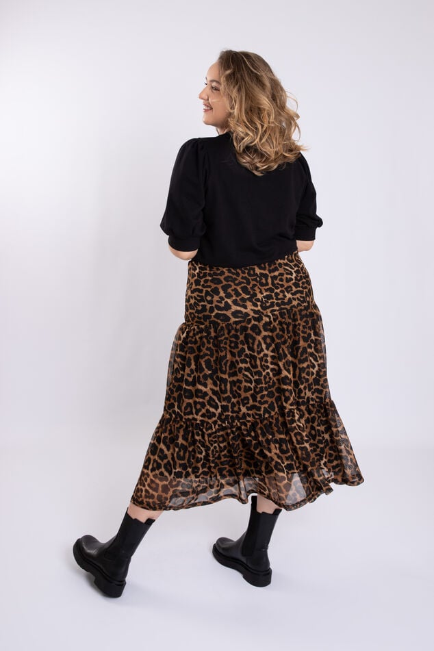 Lange rok met print image number 4