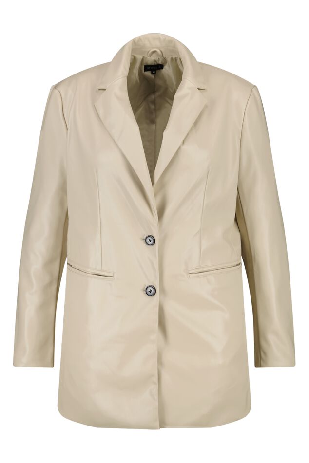 Imitatieleren blazer image number 2