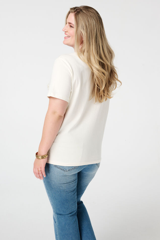 Elastieken Haarbandje met Witte Bloemetjes - Stijlvol en Comfortabel Elastieken Haarbandje met Witte Bloemetjes - Stijlvol en Comfortabel