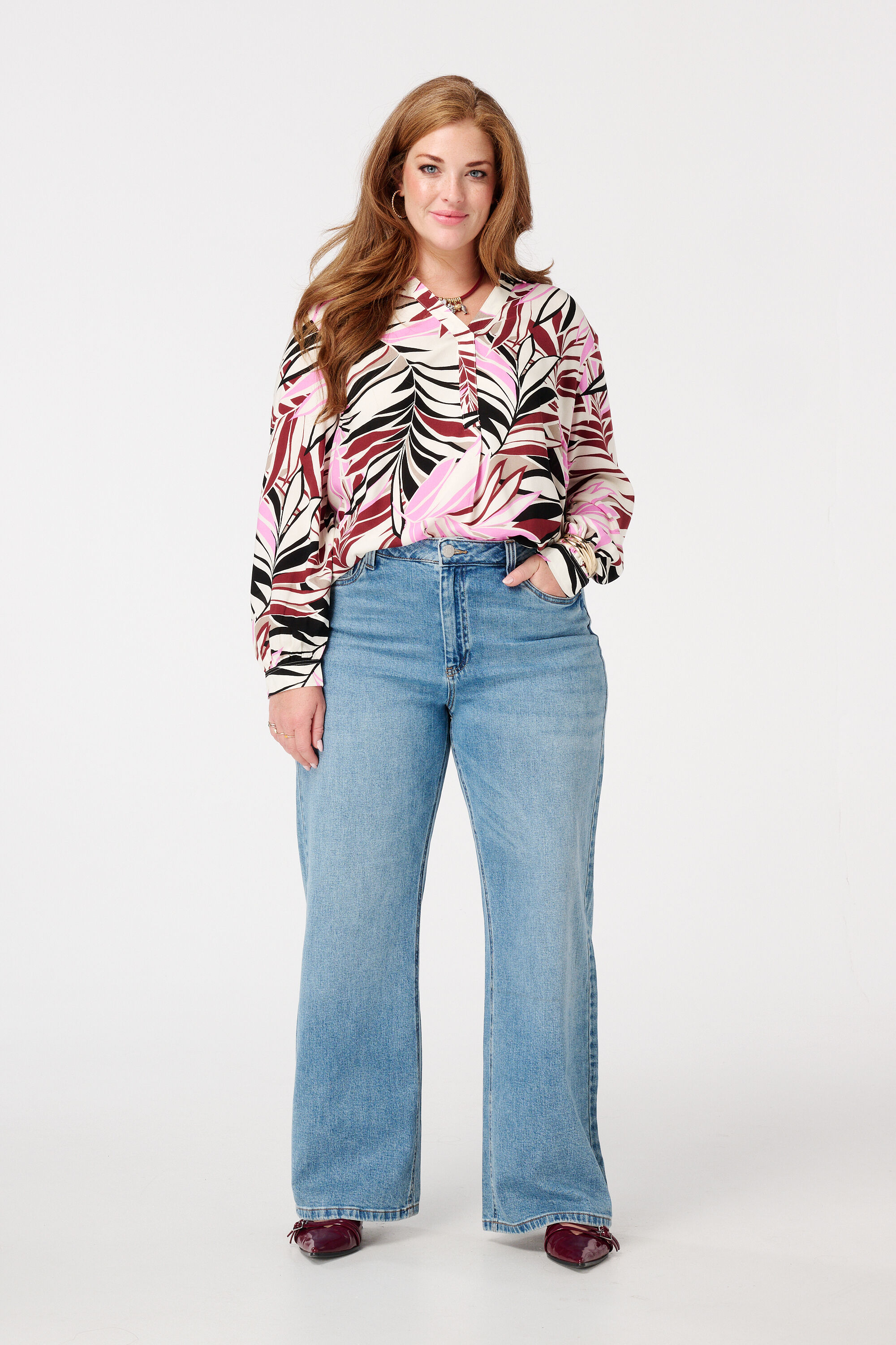 Blouse met print image number 5