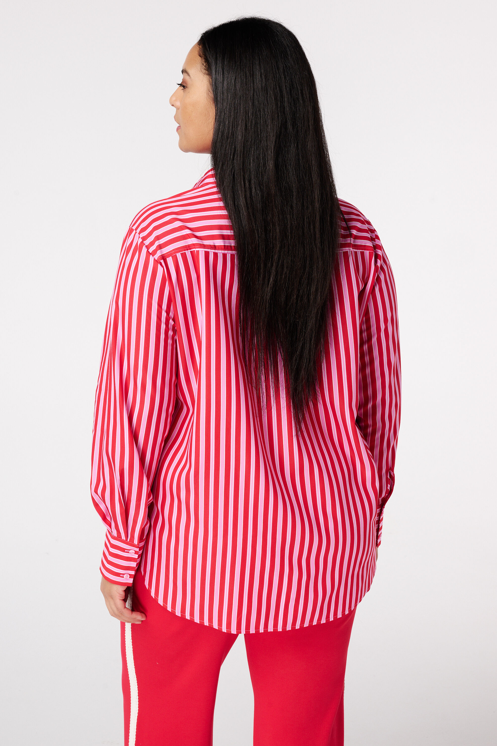 Gestreepte blouse image number 3