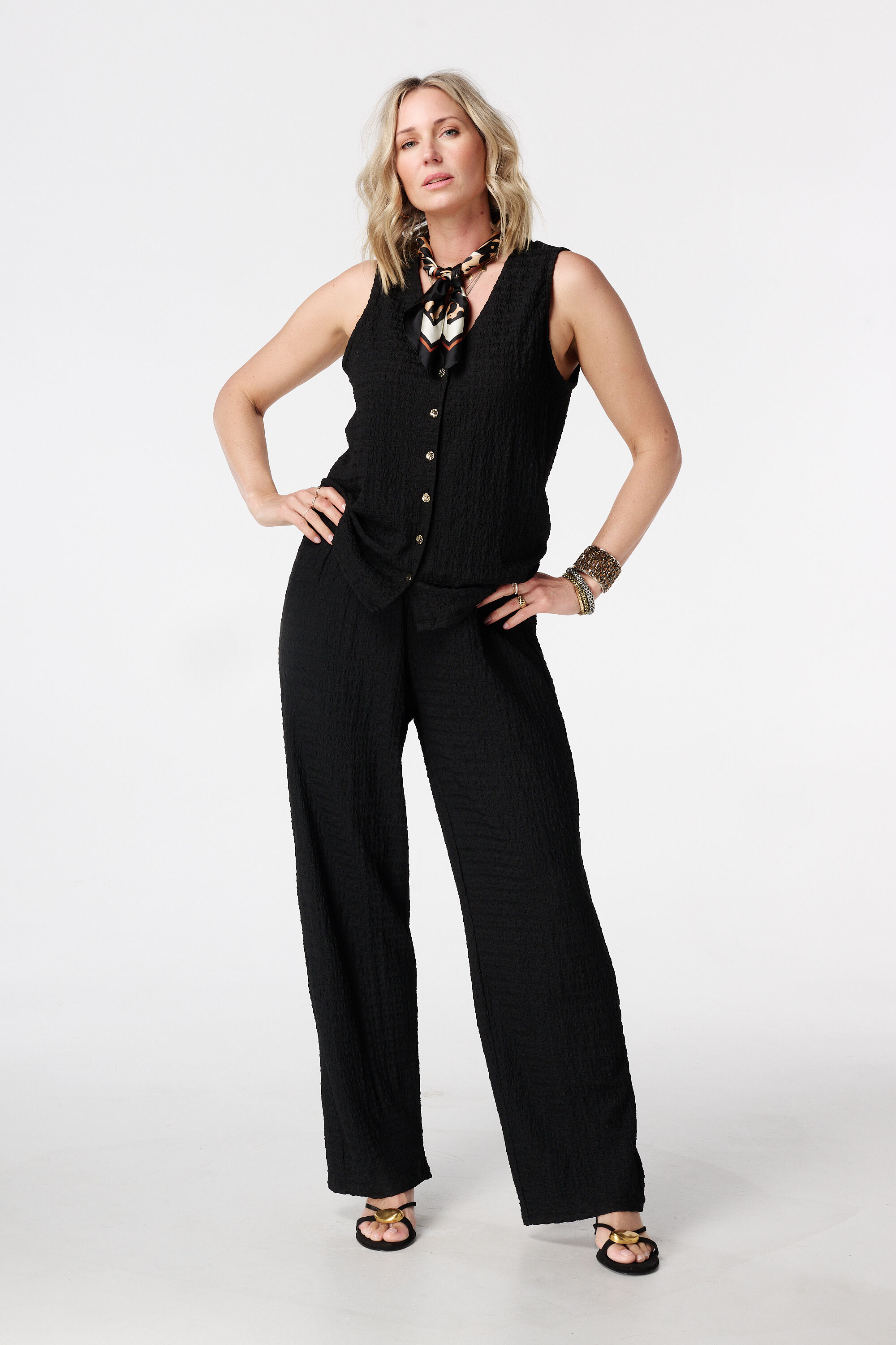 Top met knoopsluiting image number 5