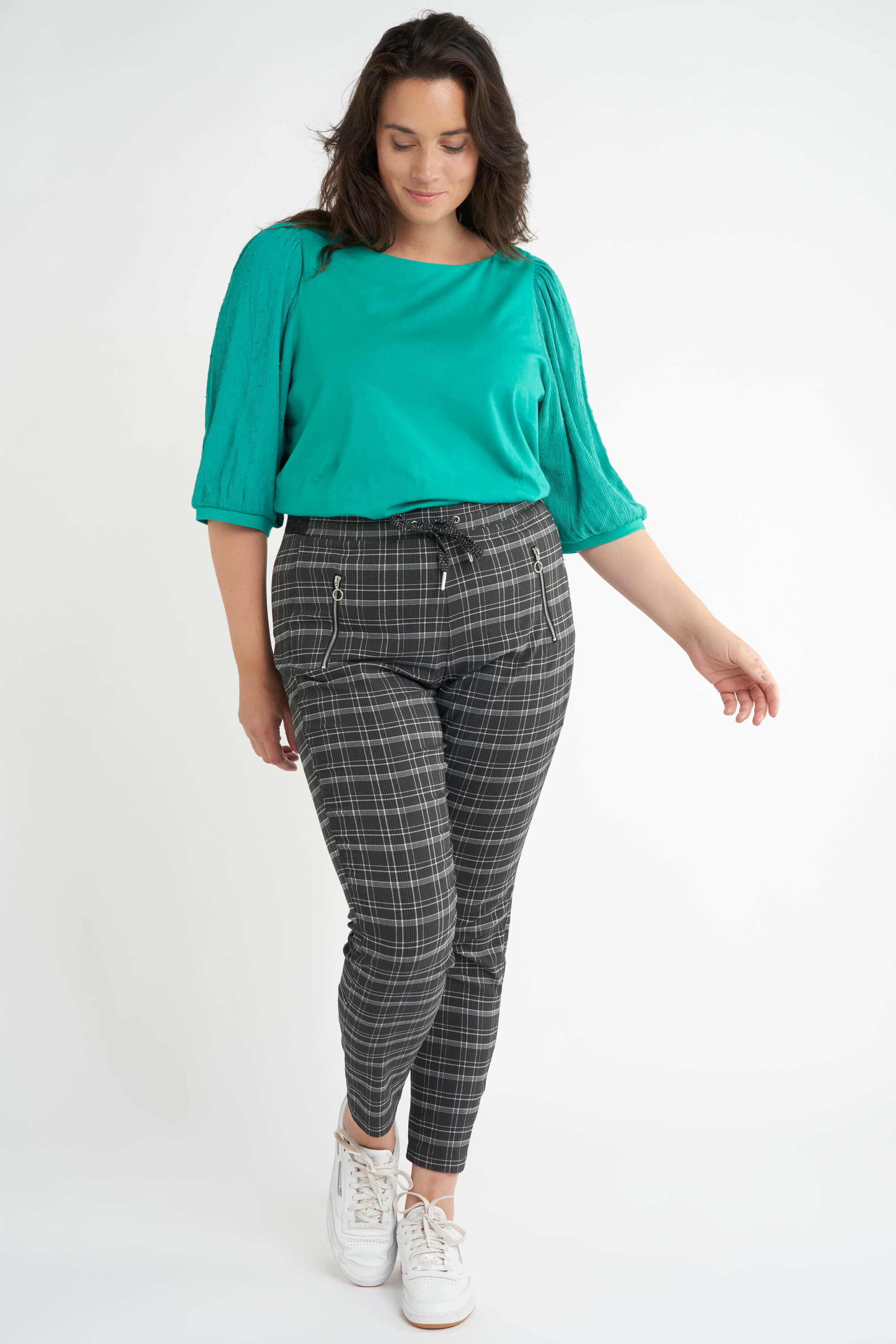 Top met pofmouwtjes image number 6