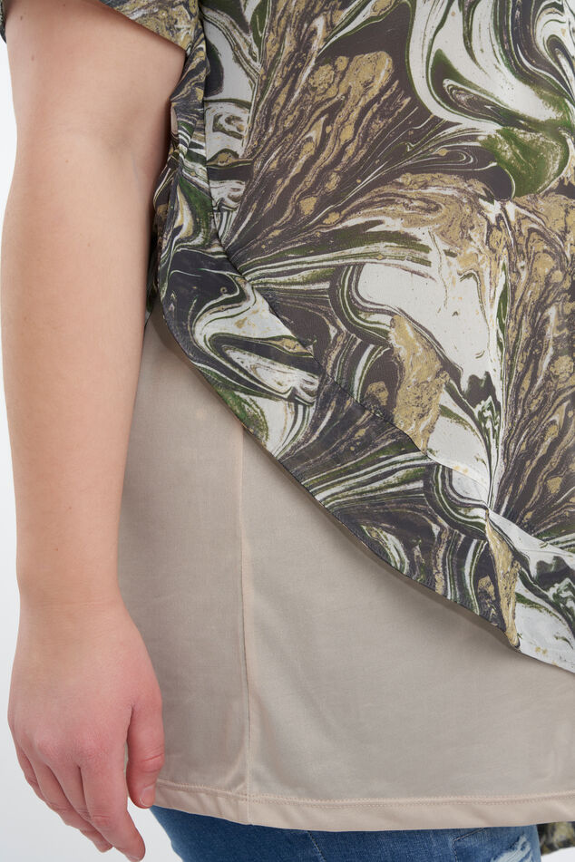 Top met print image number 5