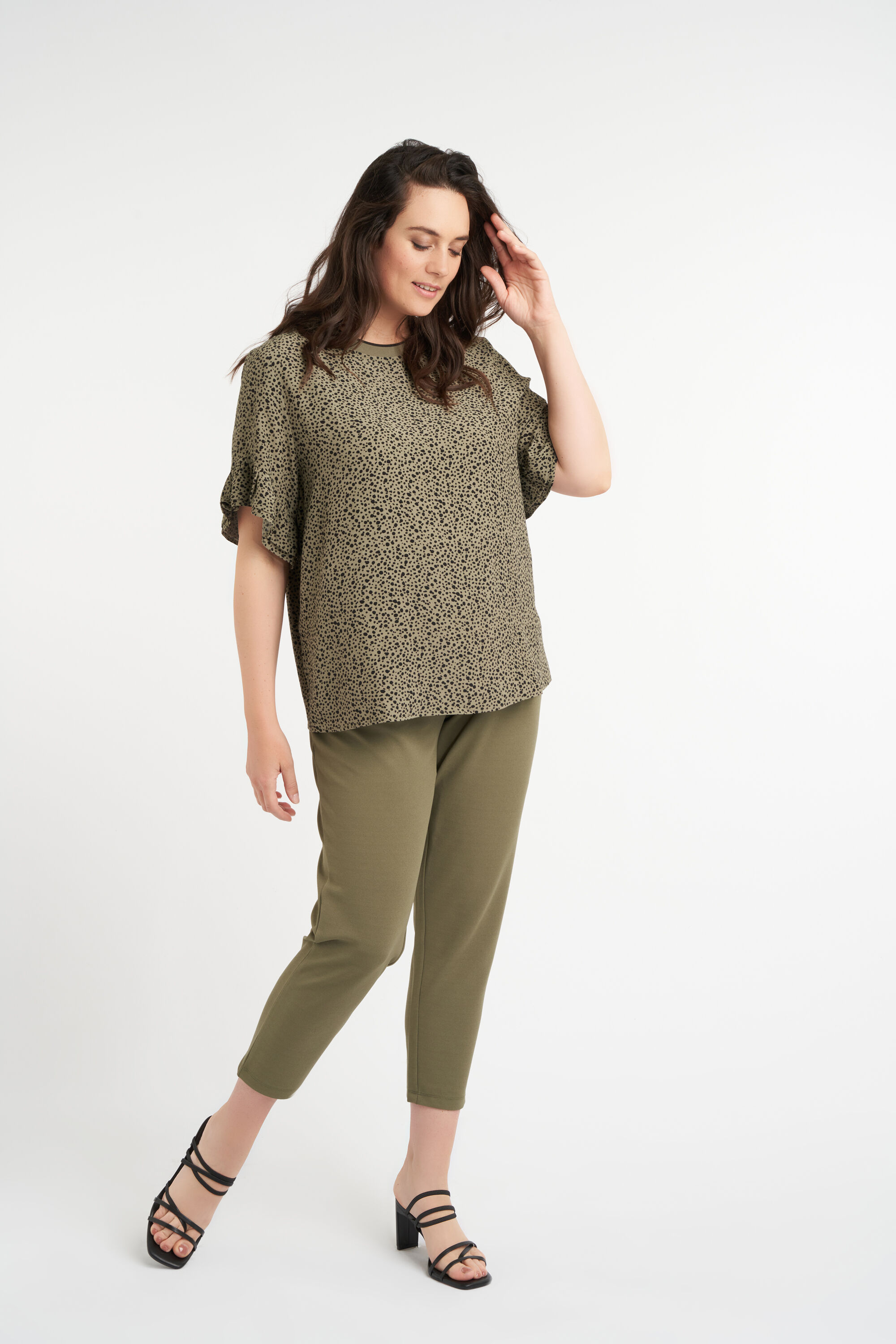 Top met ronde hals image number 5