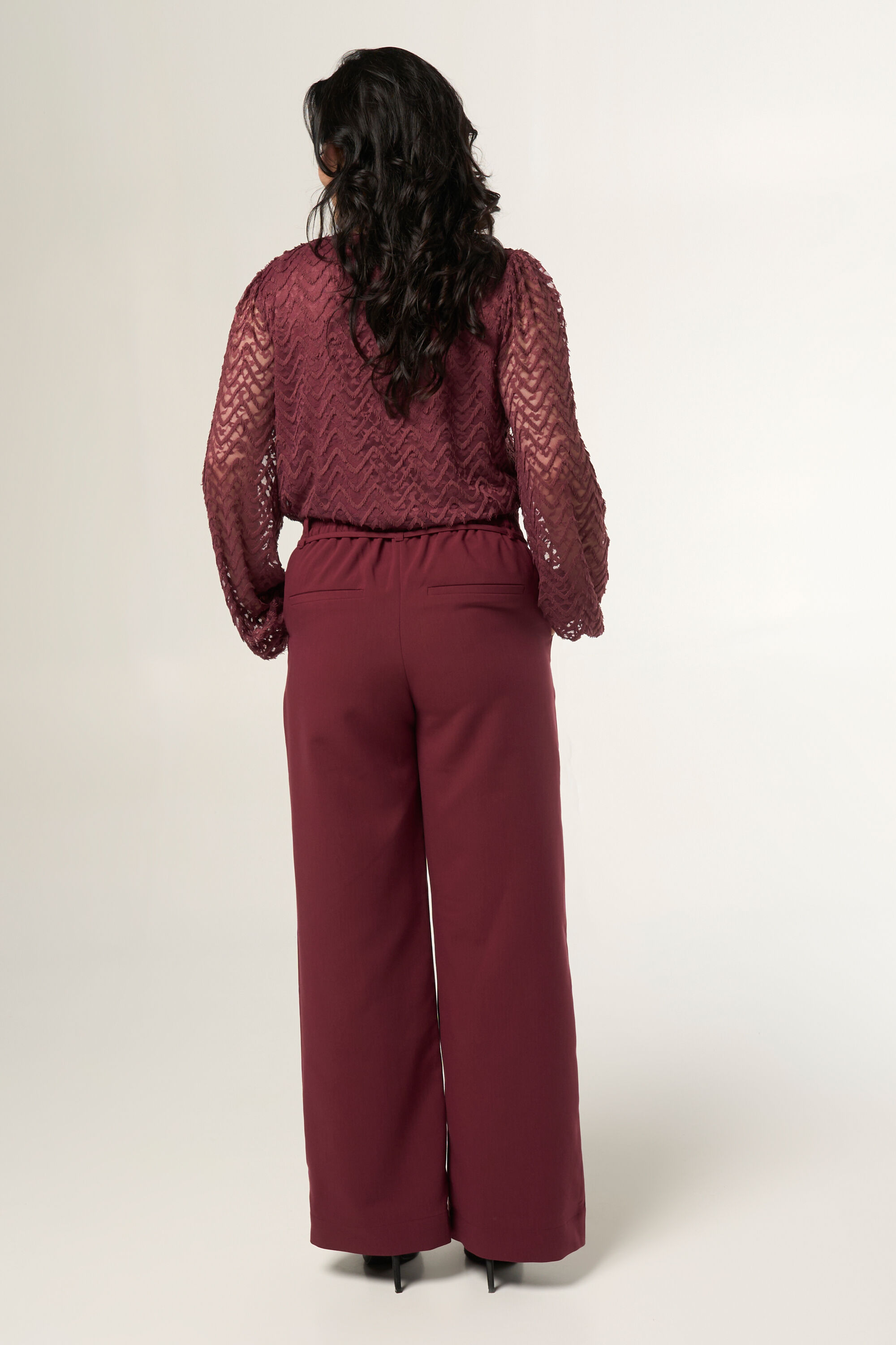 Wide leg broek image number 3