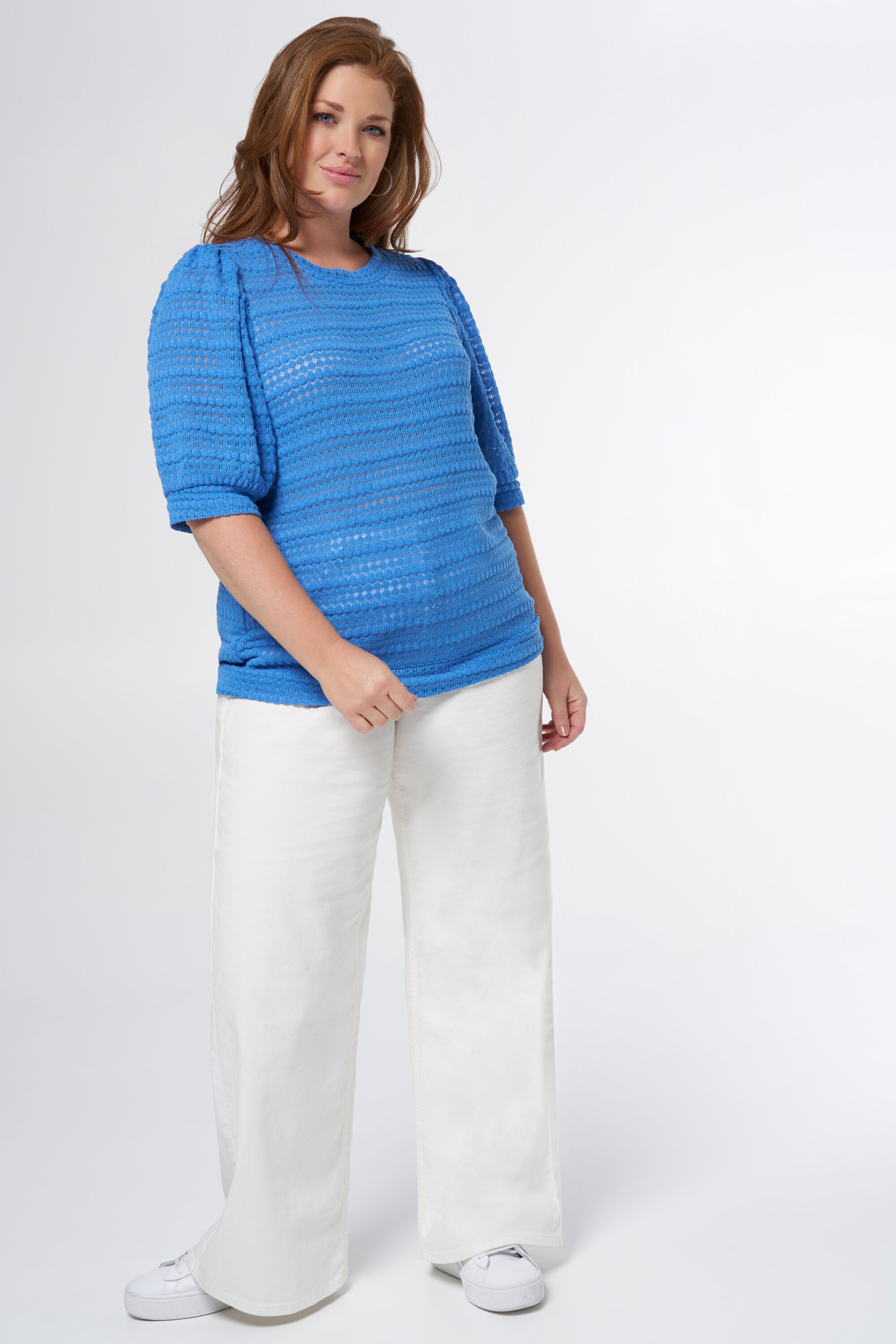 Top met ballonmouwen image number 5