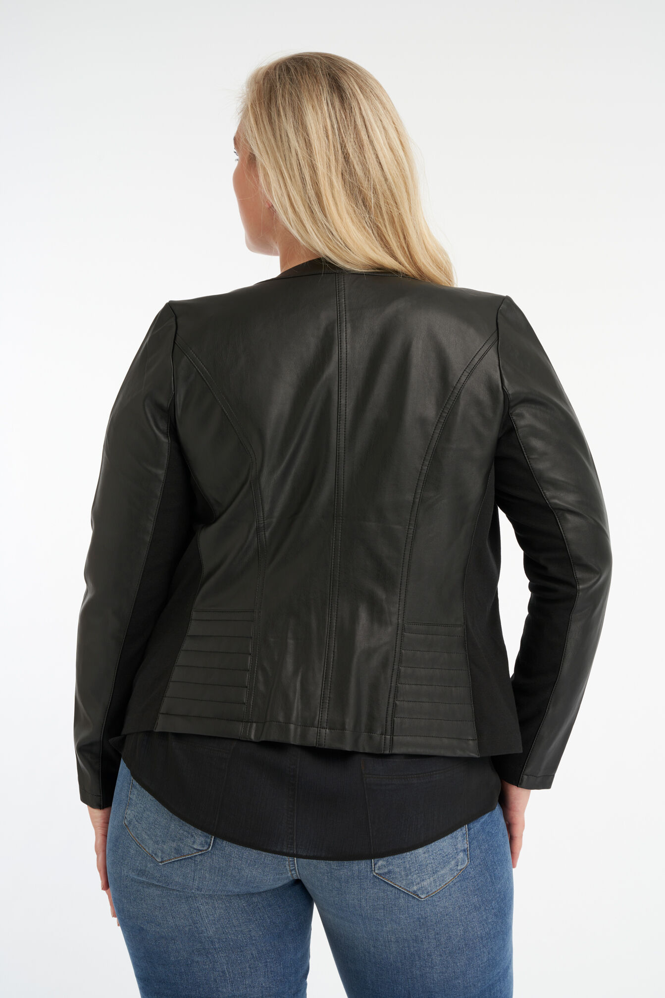 PU leren jasje image number 3