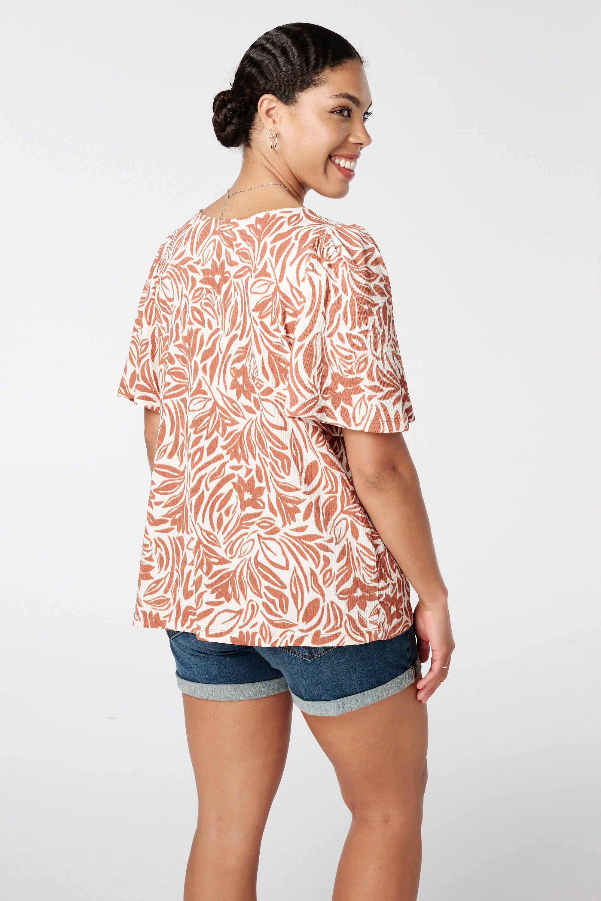 Top met print image number 3