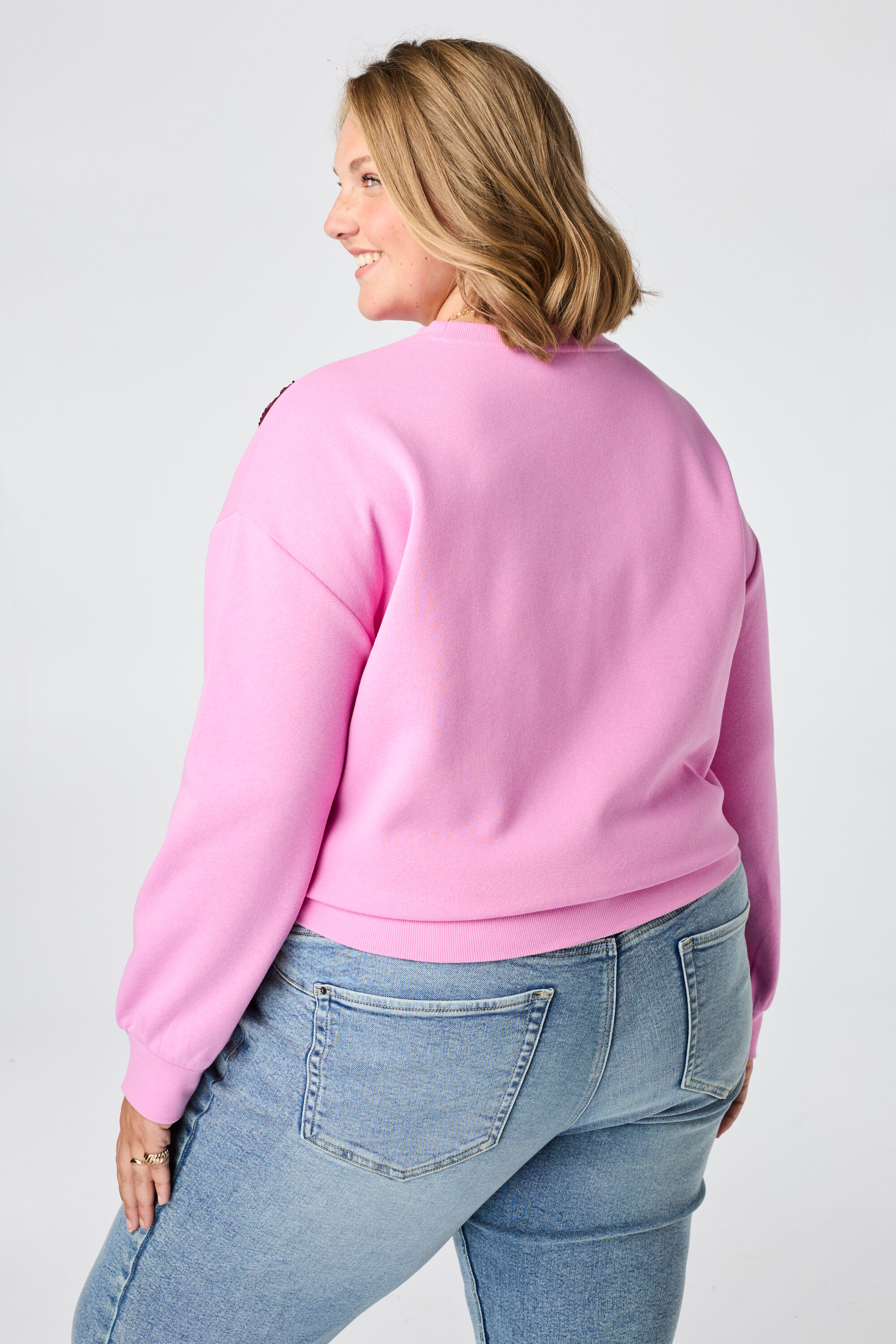 Sweater met borduursel image number 3