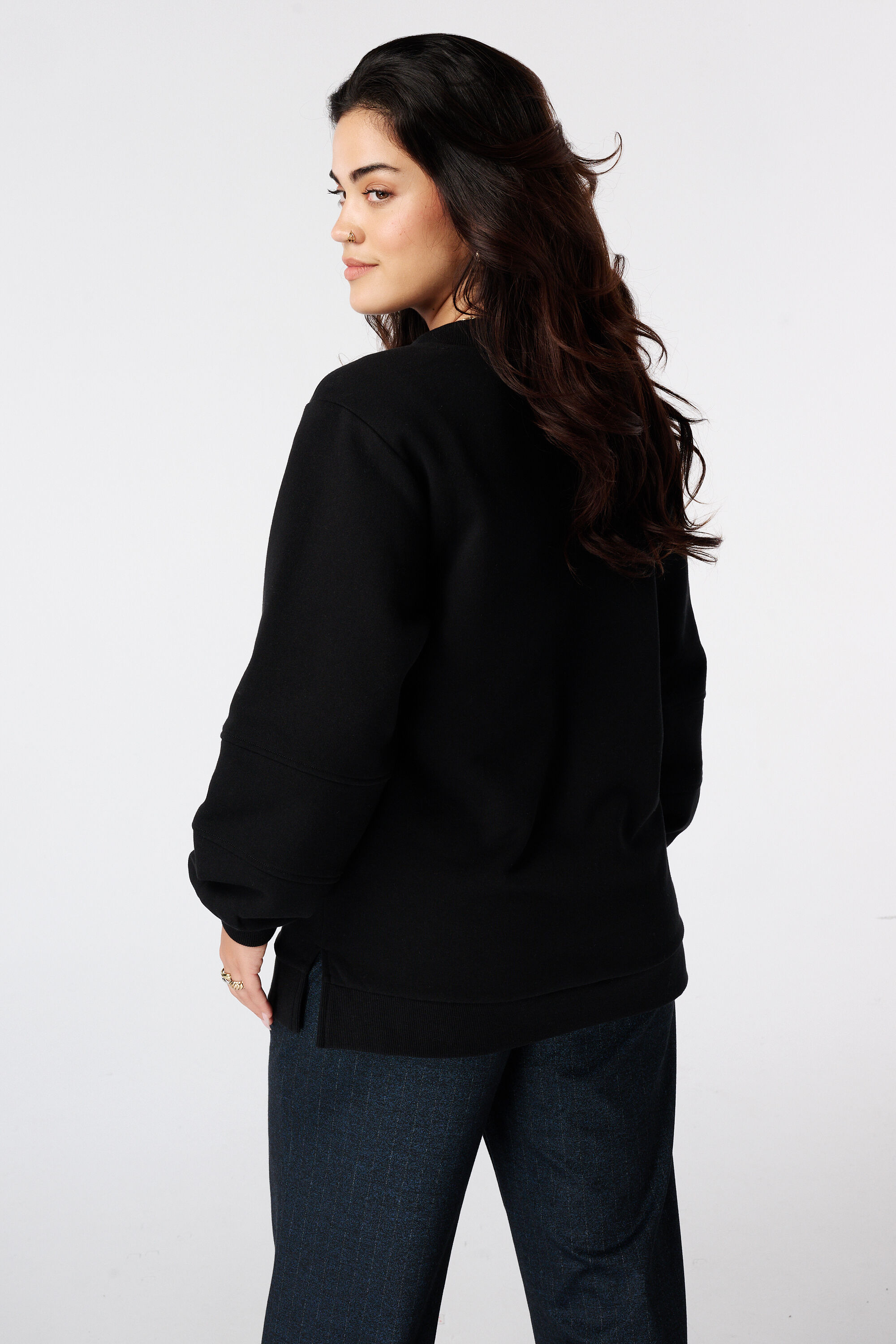 Sweater met v-hals image number 3