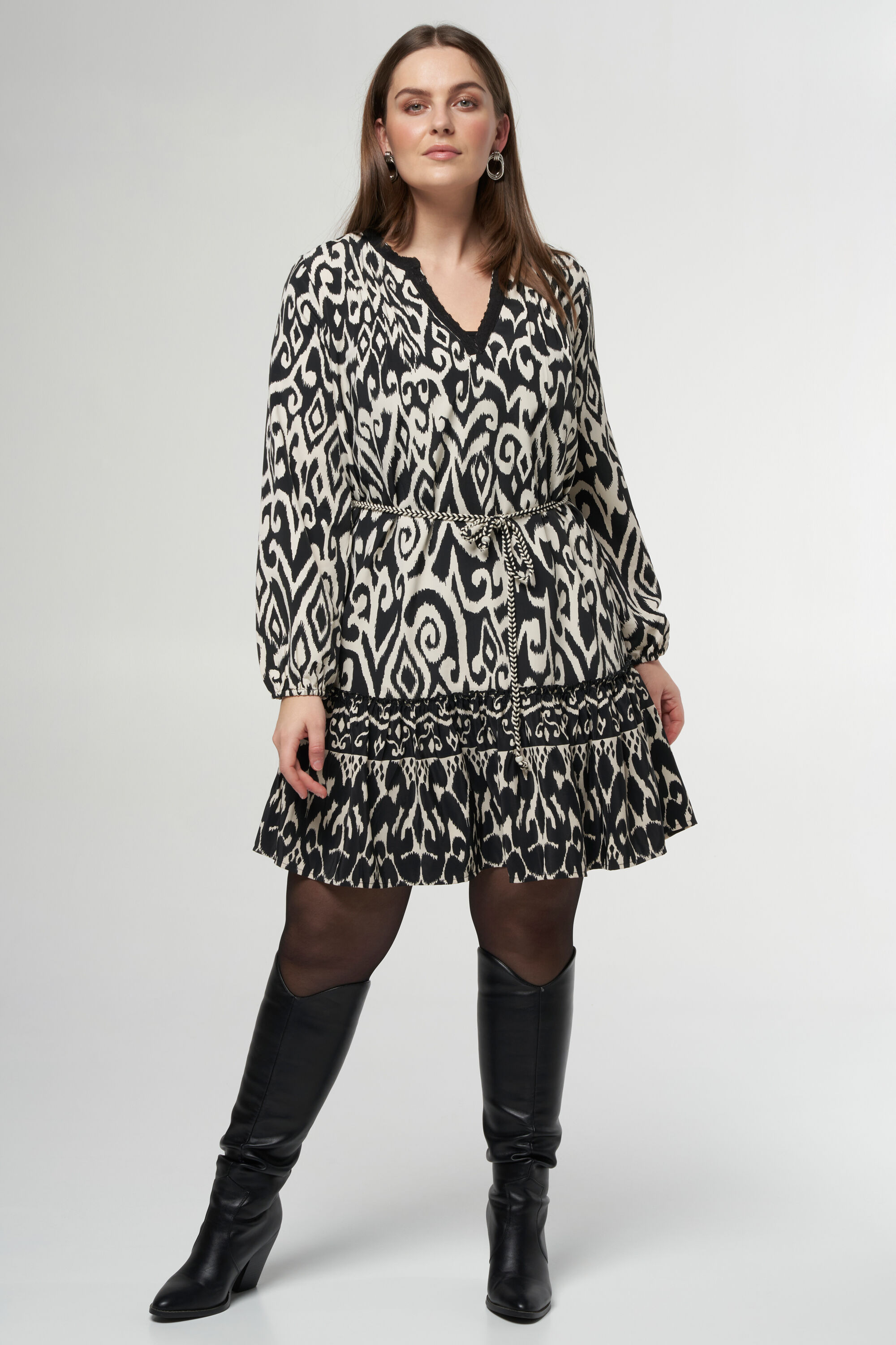 Jurk met print image number 6