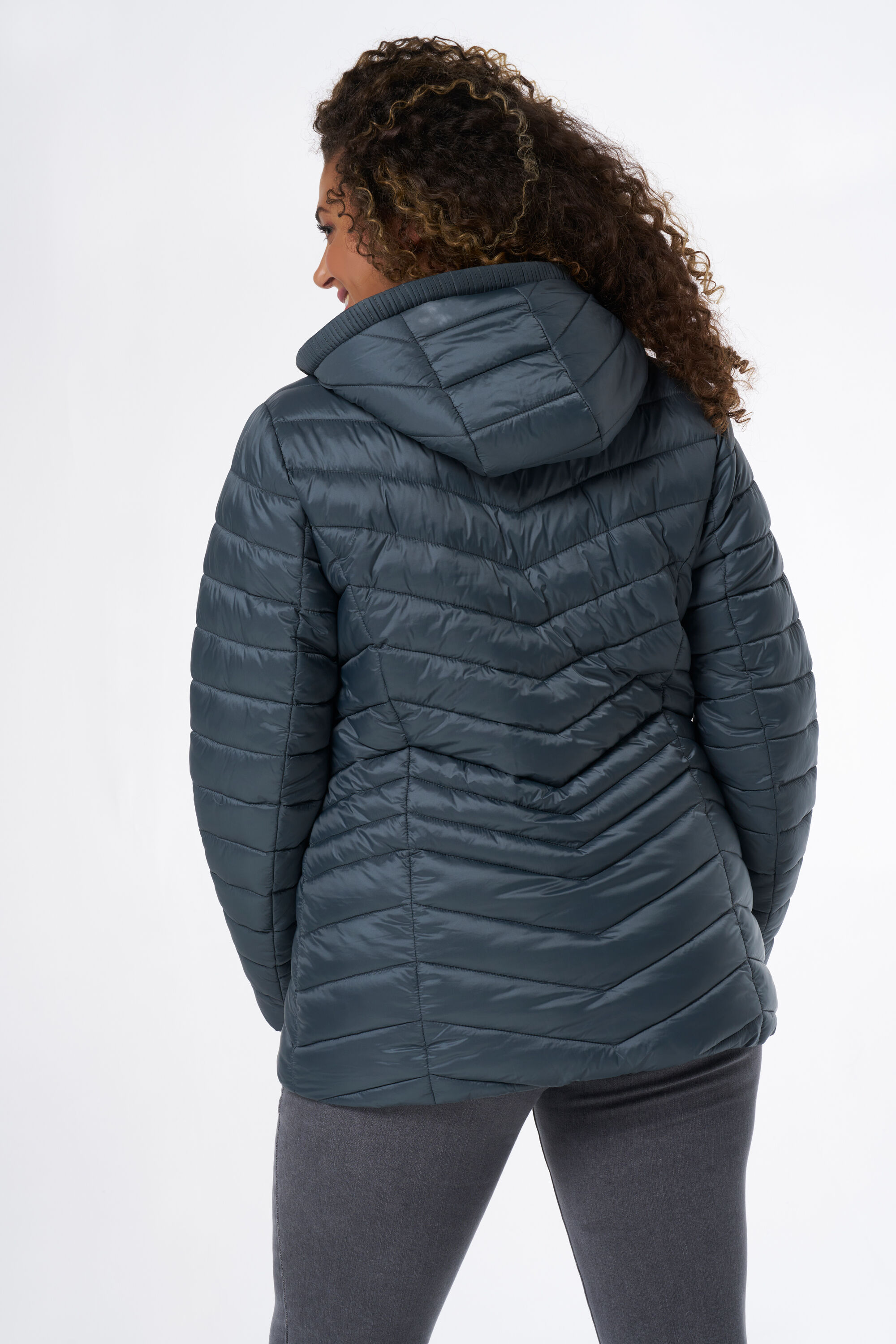 Licht gewatteerde jas image number 3