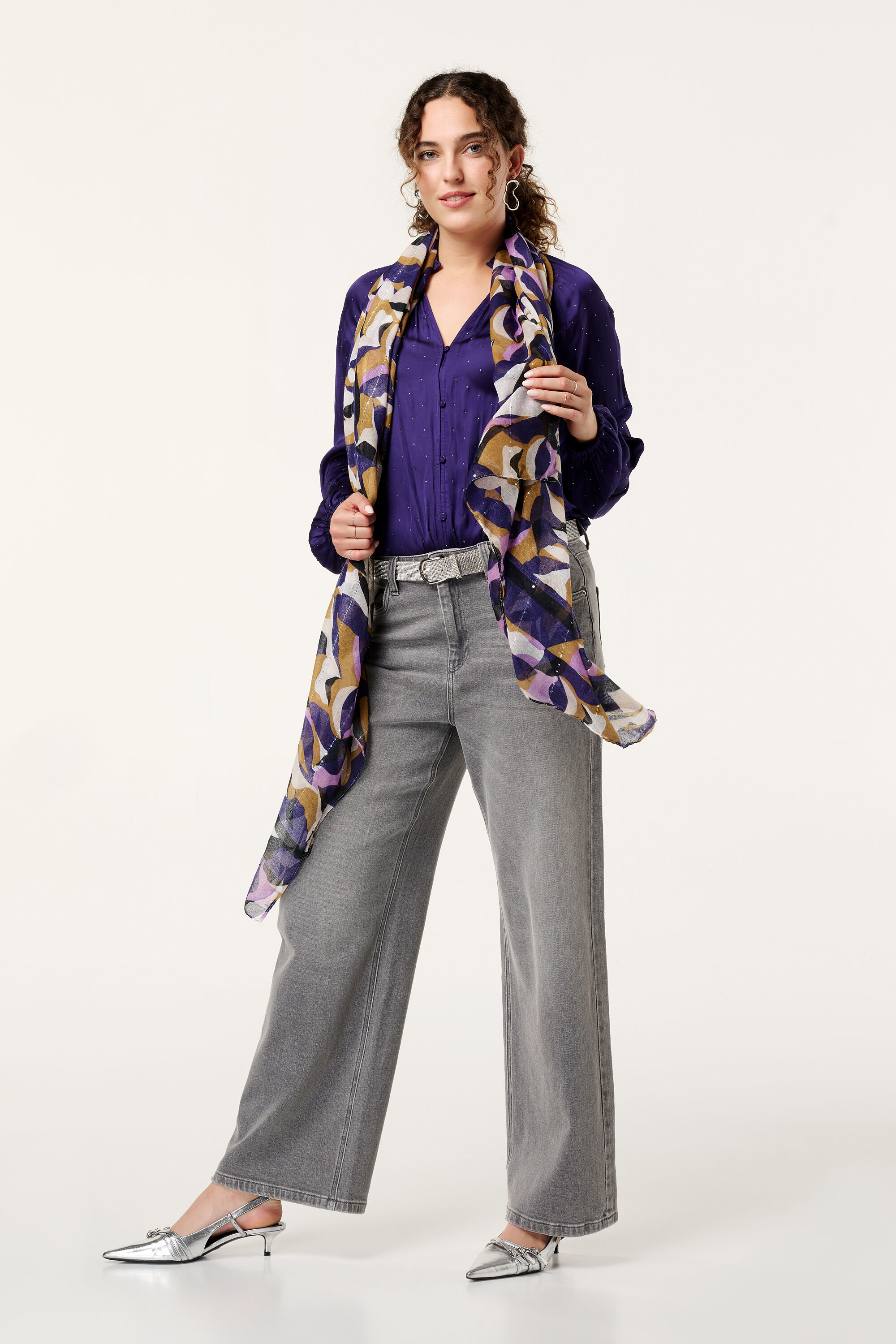 Sjaal met print image number 2