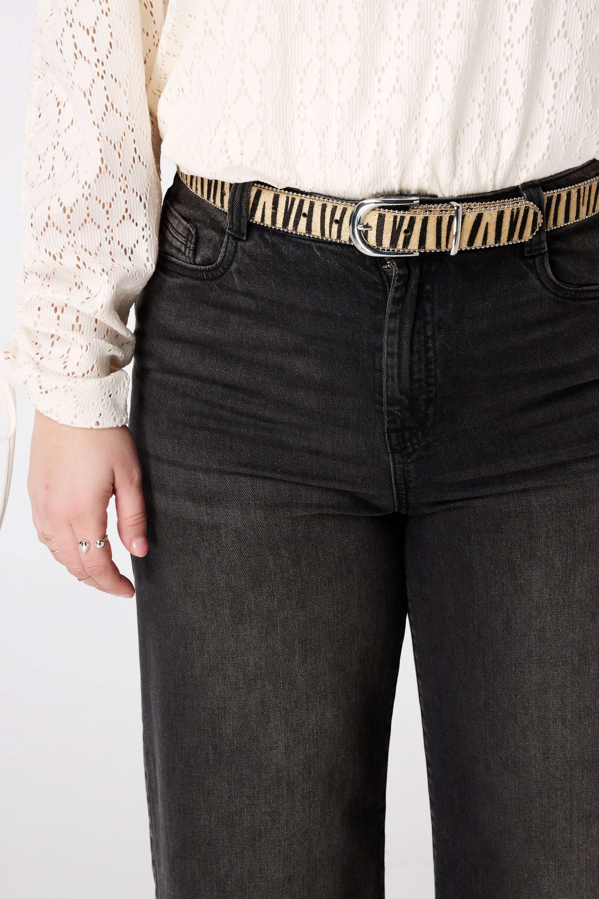 Riem met zebra print image number 2