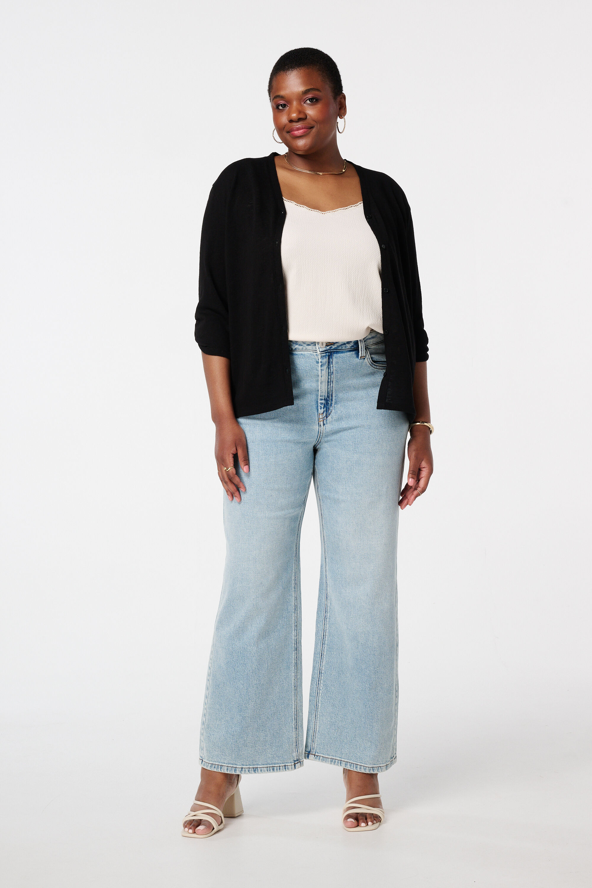 Top met knoopsluiting image number 5