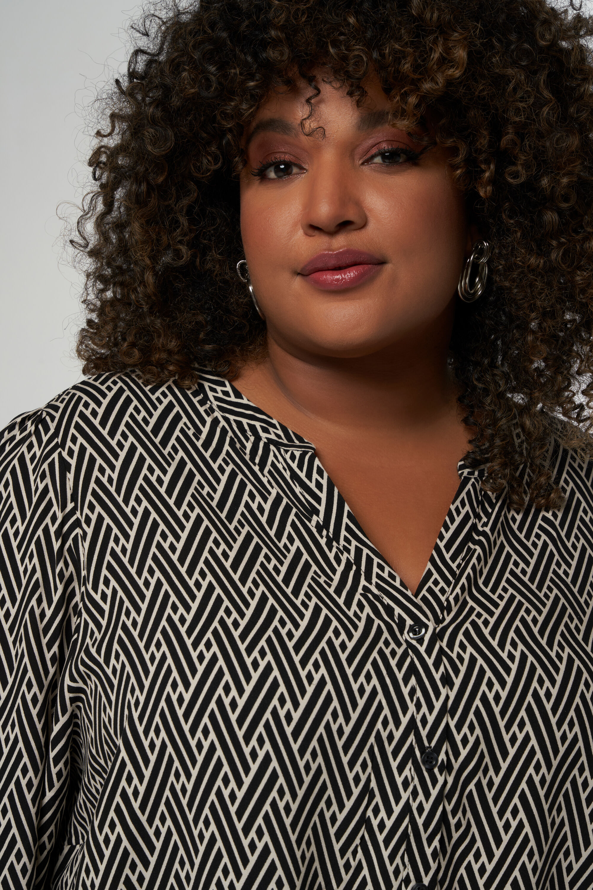 Blouse met grafische print image number 4