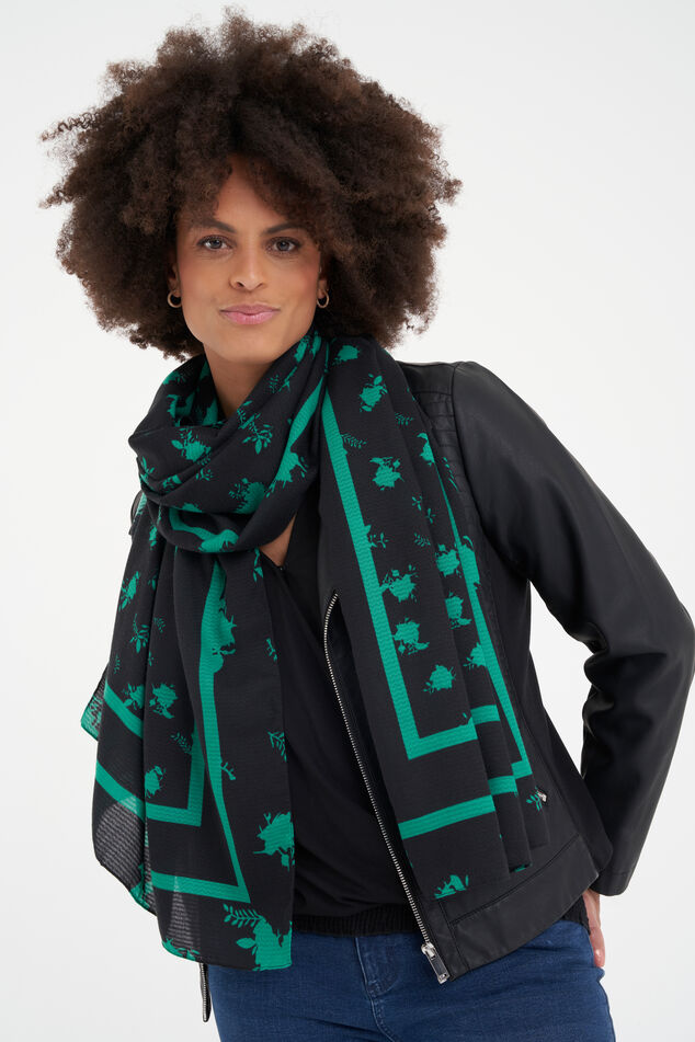 Sjaal met print image number 2