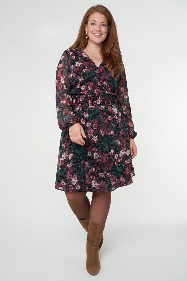 Jurk met bloemenprint image number 7