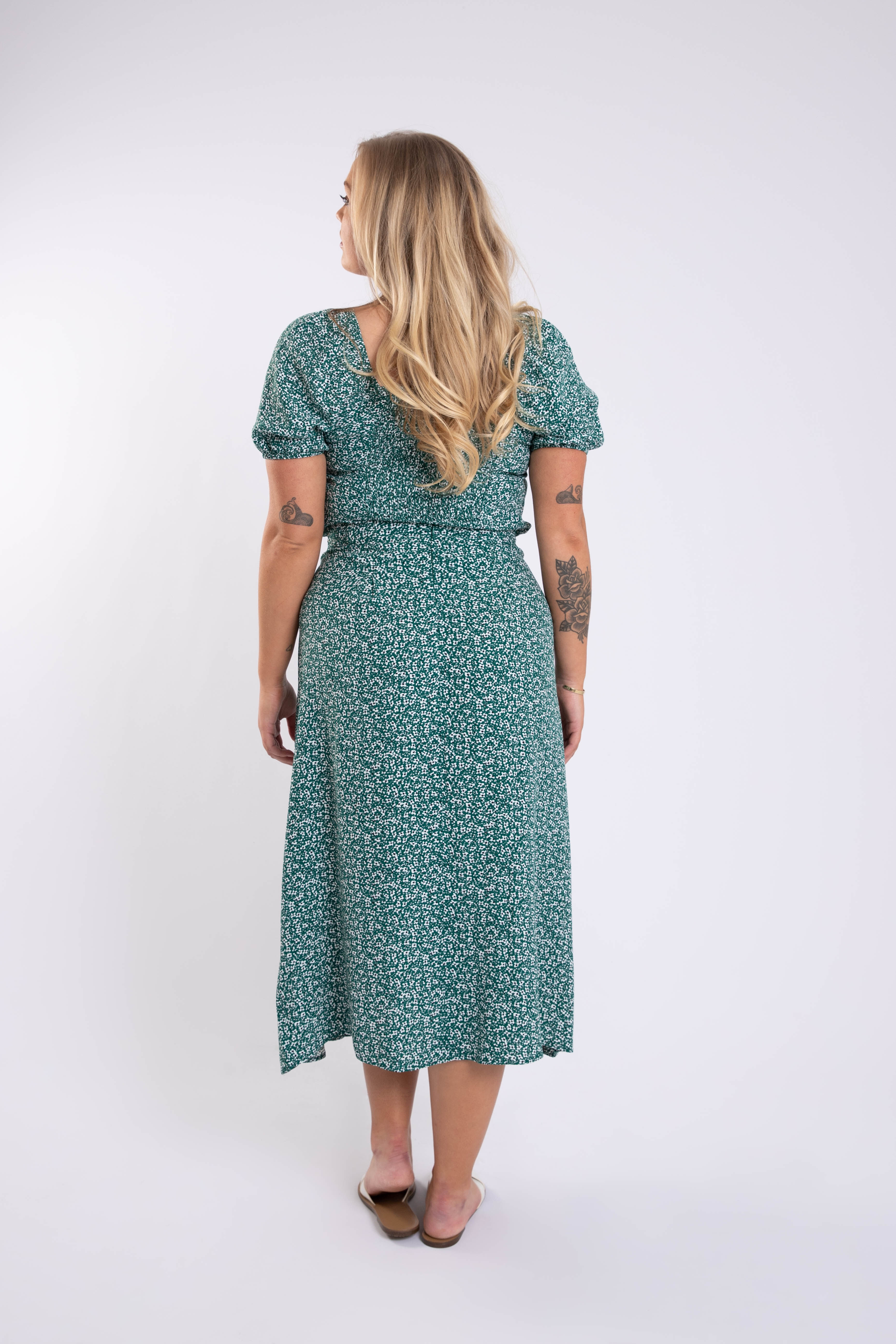 Midi rok met print image number 4