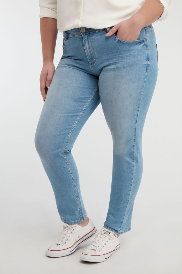 Loose leg jeans ROSE image number 5