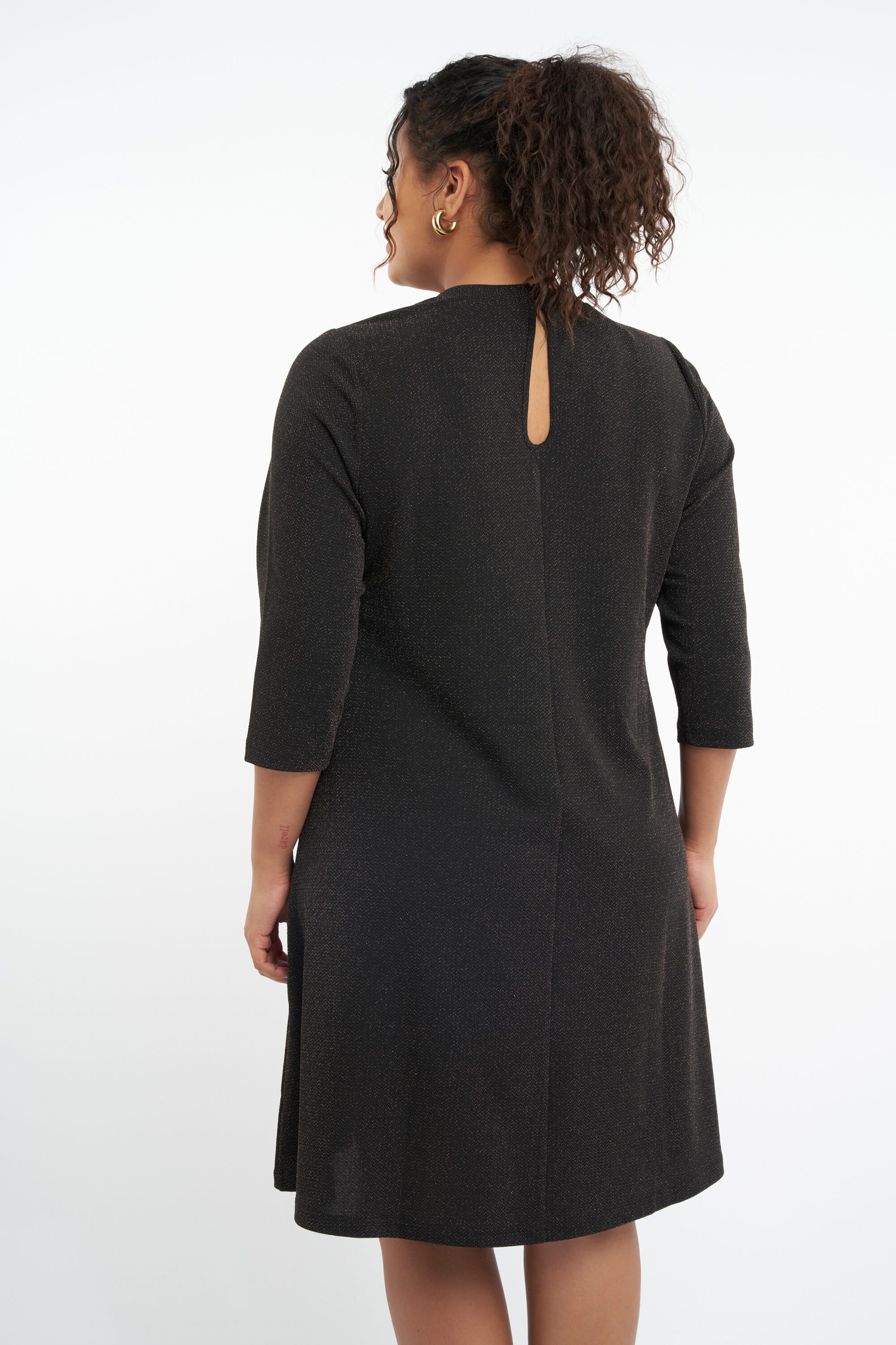 Glitter jurk  image number 4