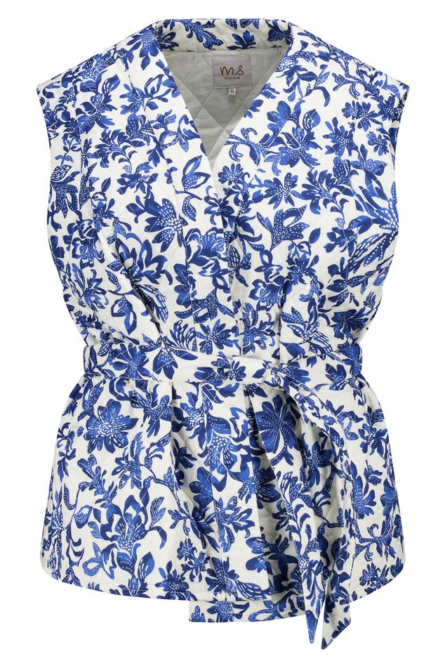 Gilet met print image number 1